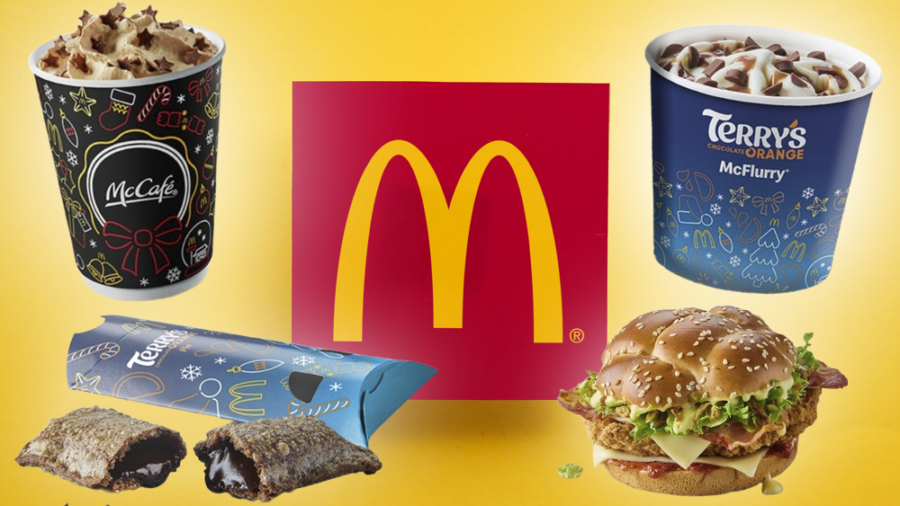 McDonald's have launched their 2024 Christmas menu