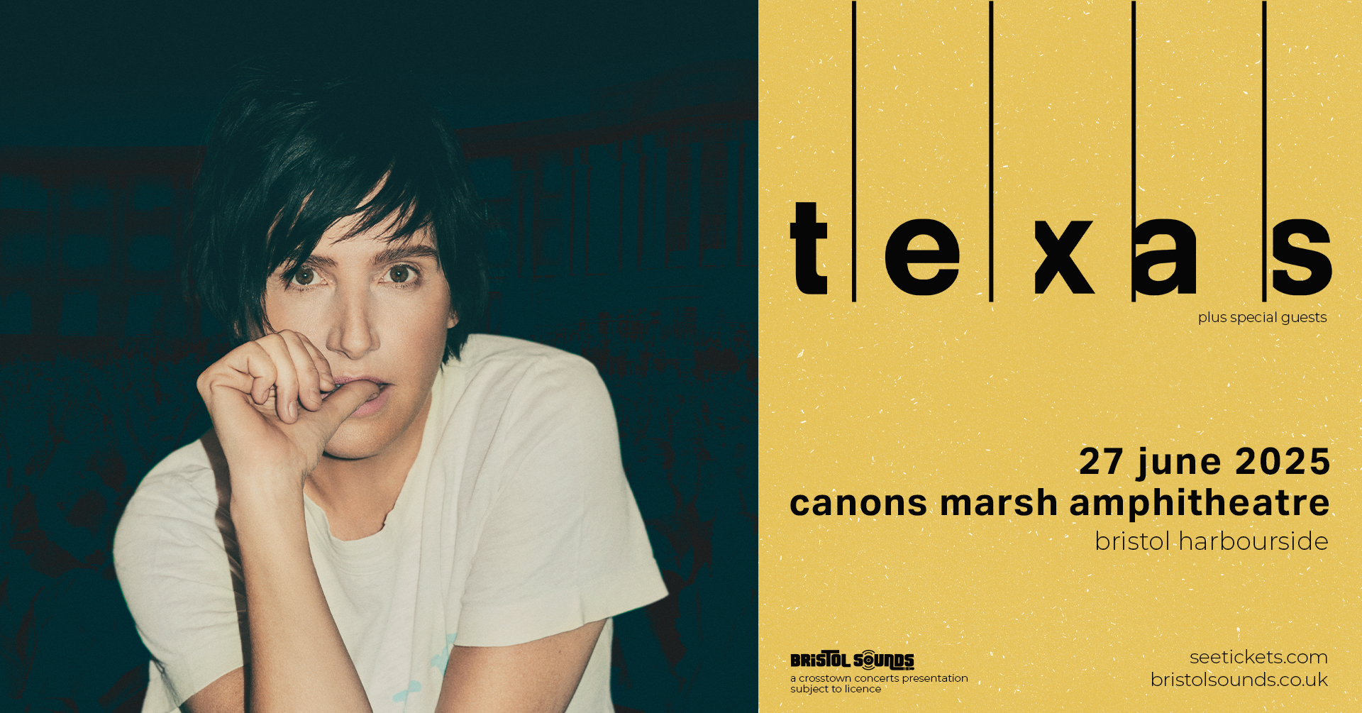 Texas to headline Bristol Sounds 2025