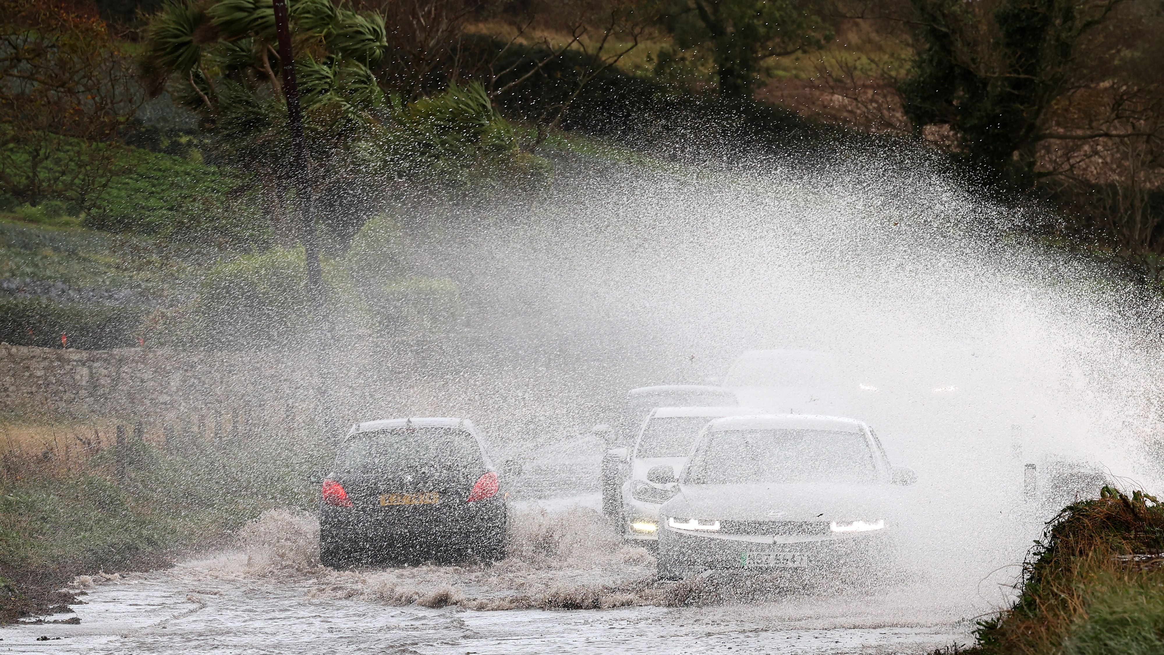 Storm Darragh leaves thousands in Northern Ireland without power
