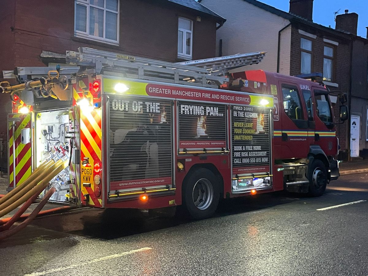 Firefighters remain in Hyde following Boxing Day fire