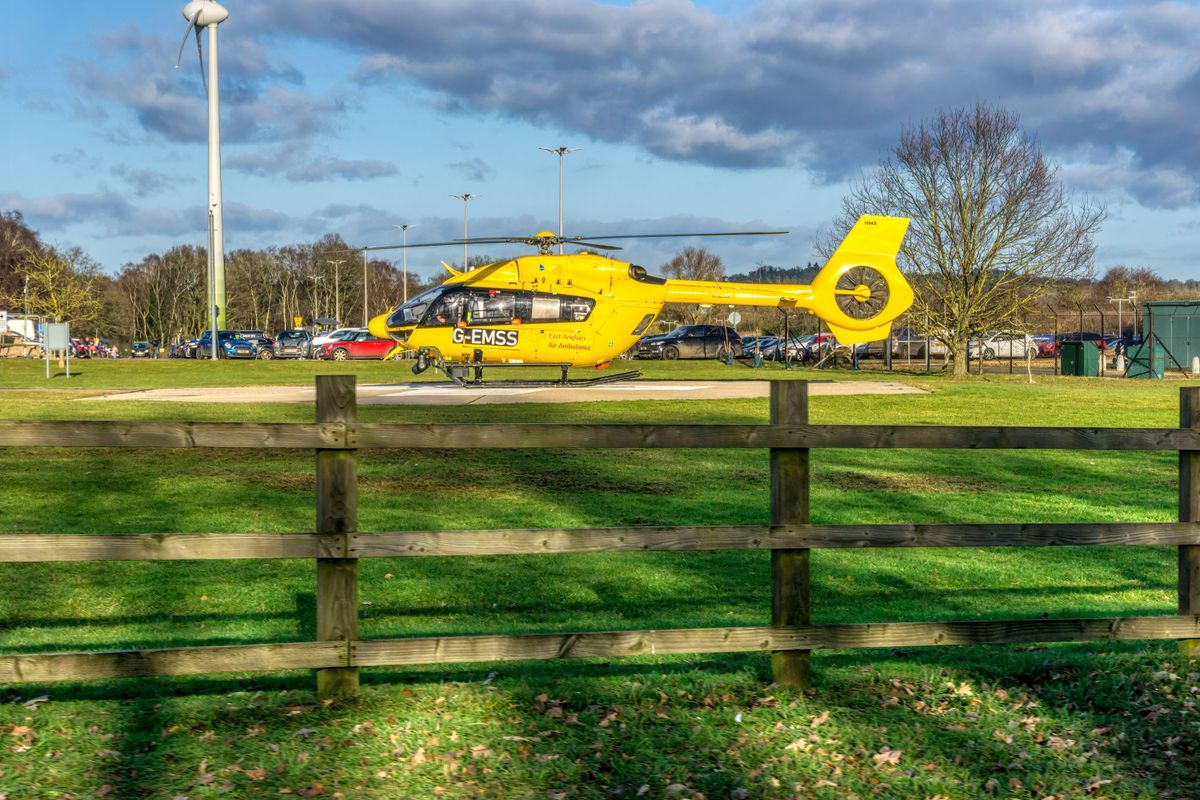 Man dies and woman airlifted hospital following serious crash in Pulham ...