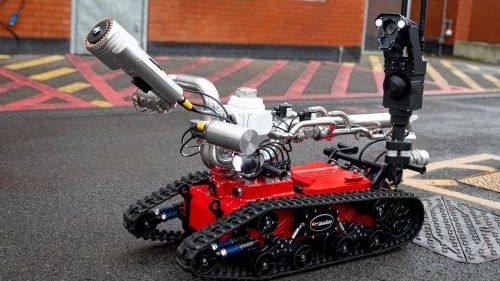 Firefighting Robot British One of UK’s first firefighting robots arrives in Kent