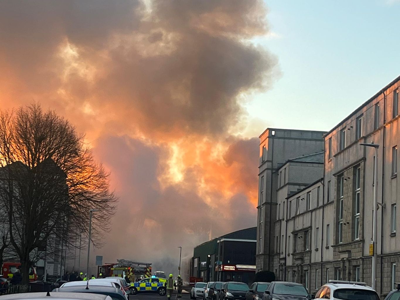 Gas and electricity could be shut off for long periods after Aberdeen fire