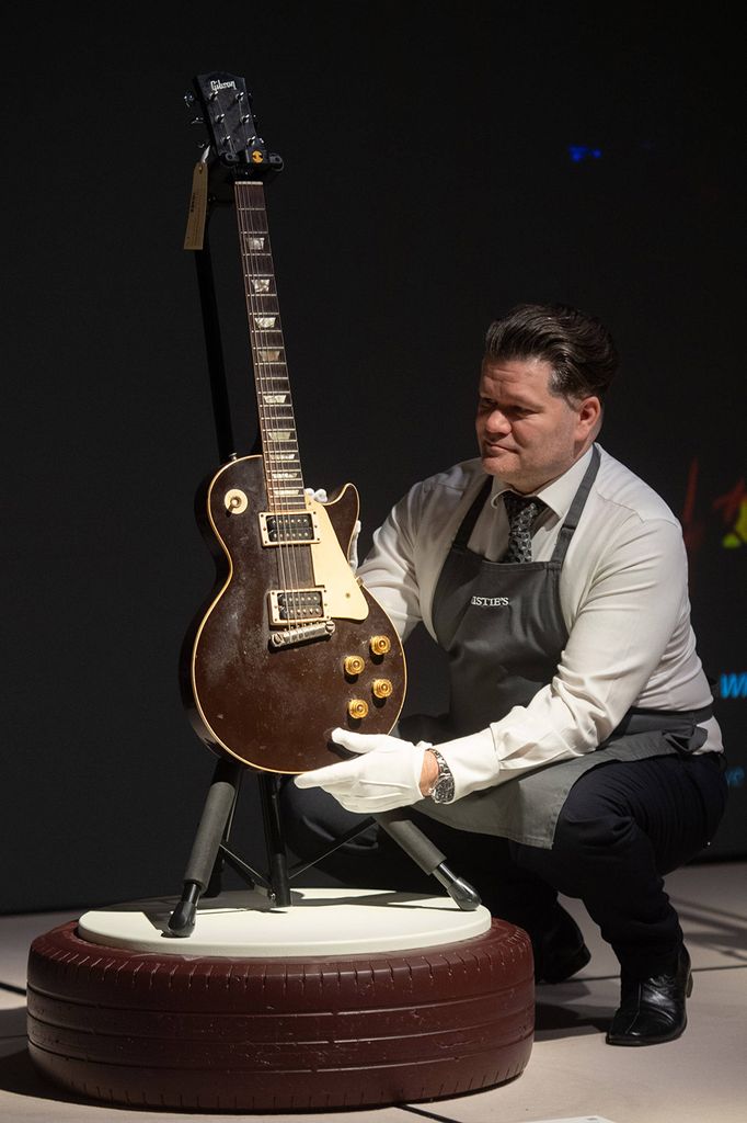 Jeff beck's 1954 ‘Oxblood’ Gibson Les Paul