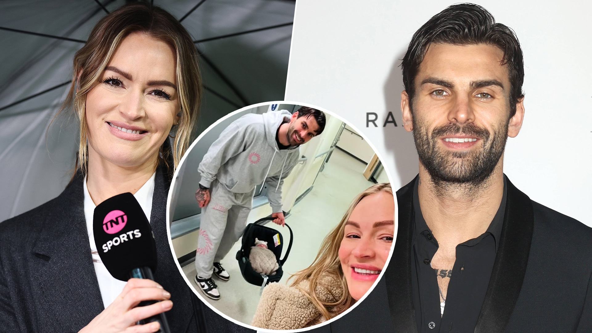 Adam Collard and Laura Woods announce birth of a baby boy