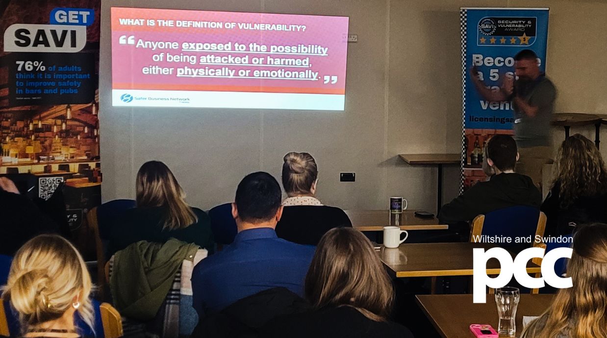 Bars and pubs in Chippenham get training to keep punters safe