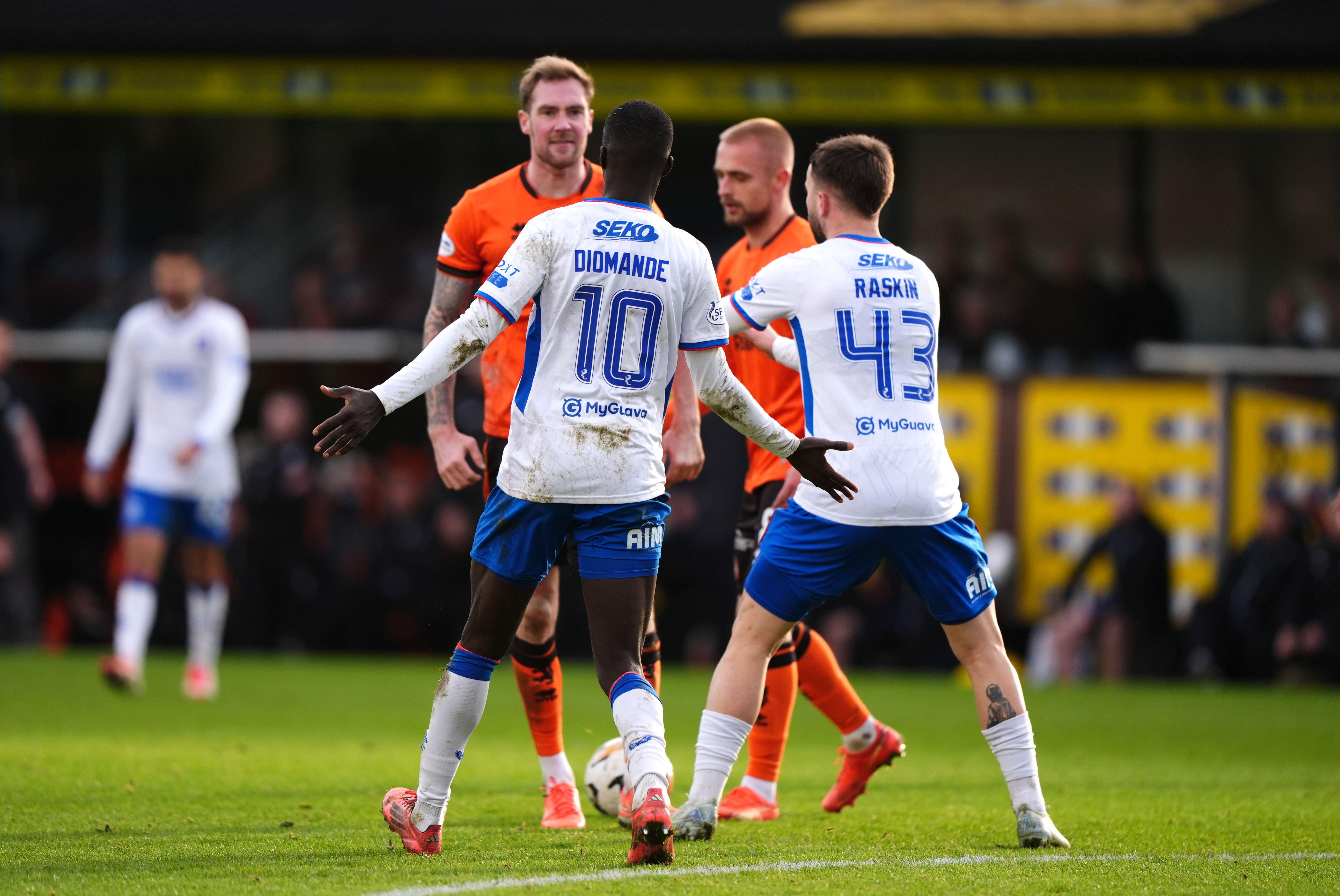 Rangers win Mohamed Diomande red card appeal