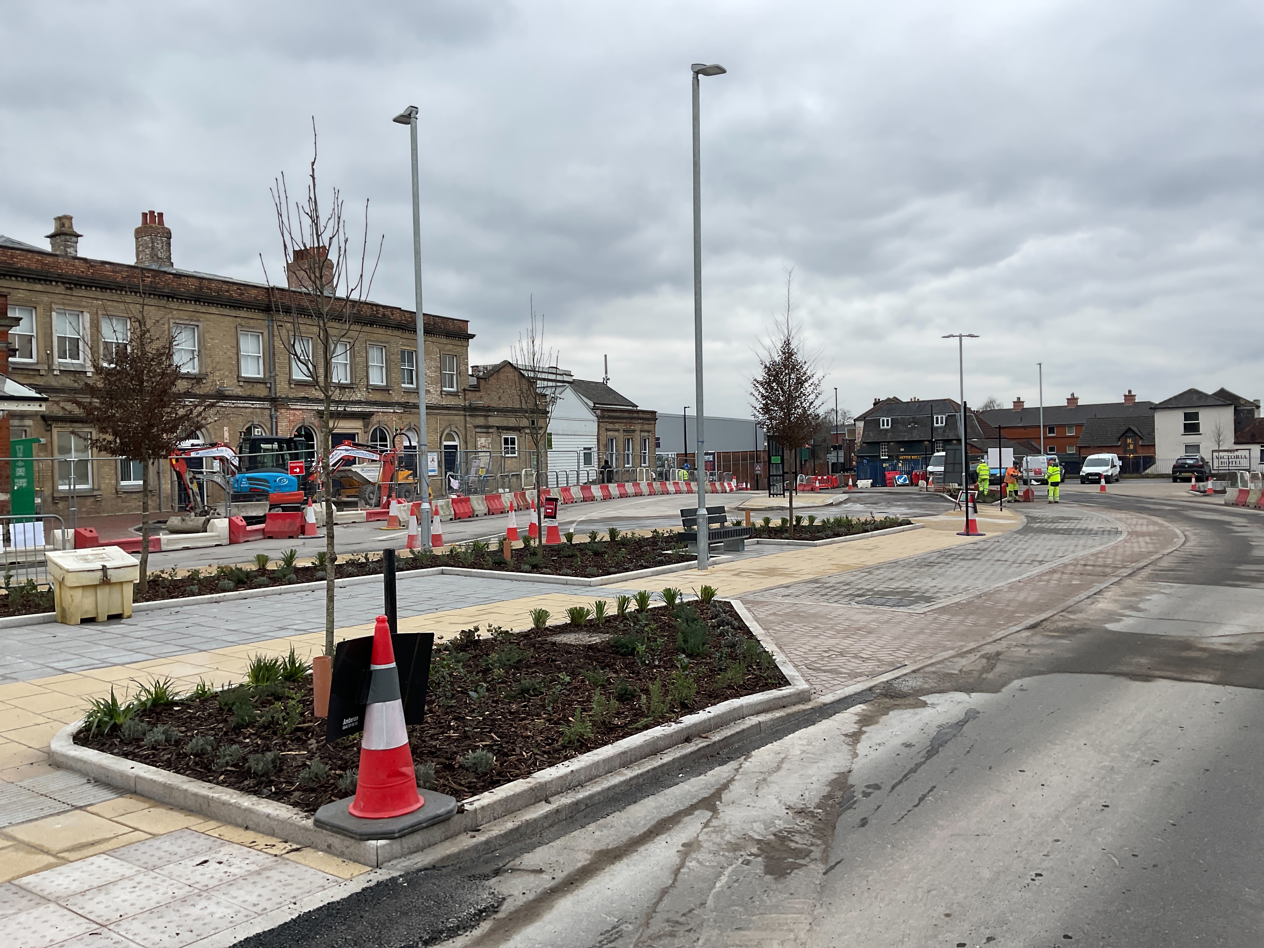 Salisbury Station Forecourt project in final phase