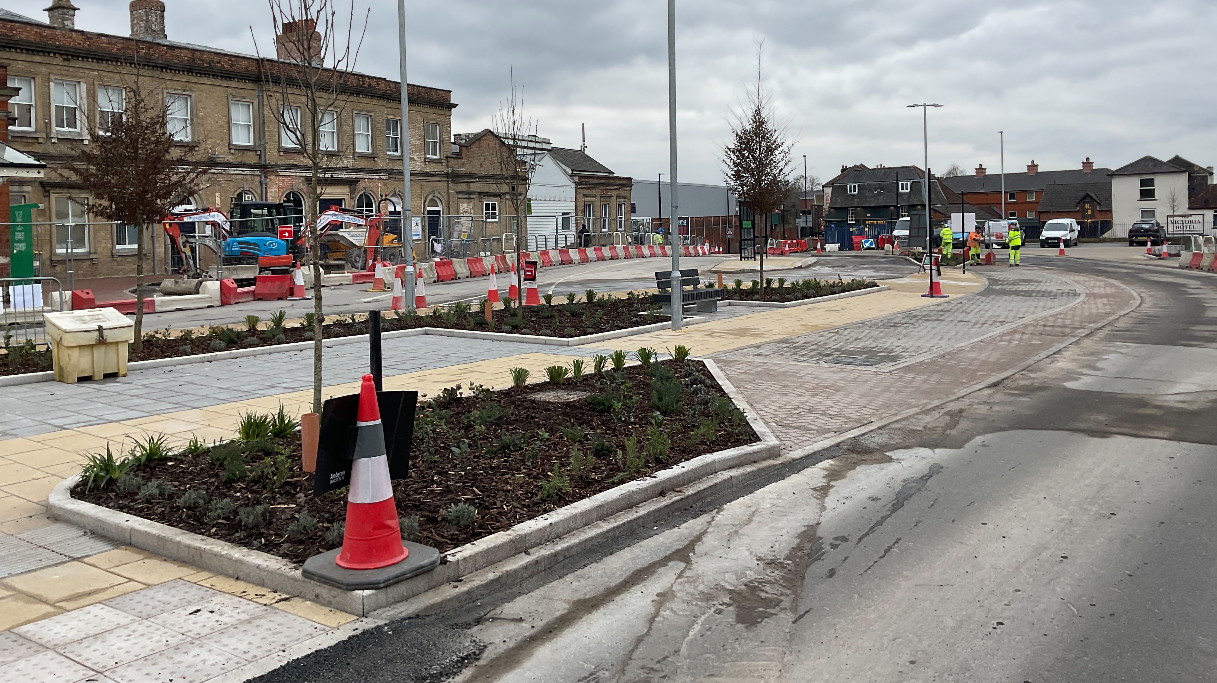 Salisbury Station Forecourt project in final phase