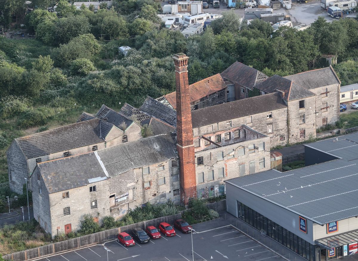 Regeneration scheme on historic former factory in Glastonbury