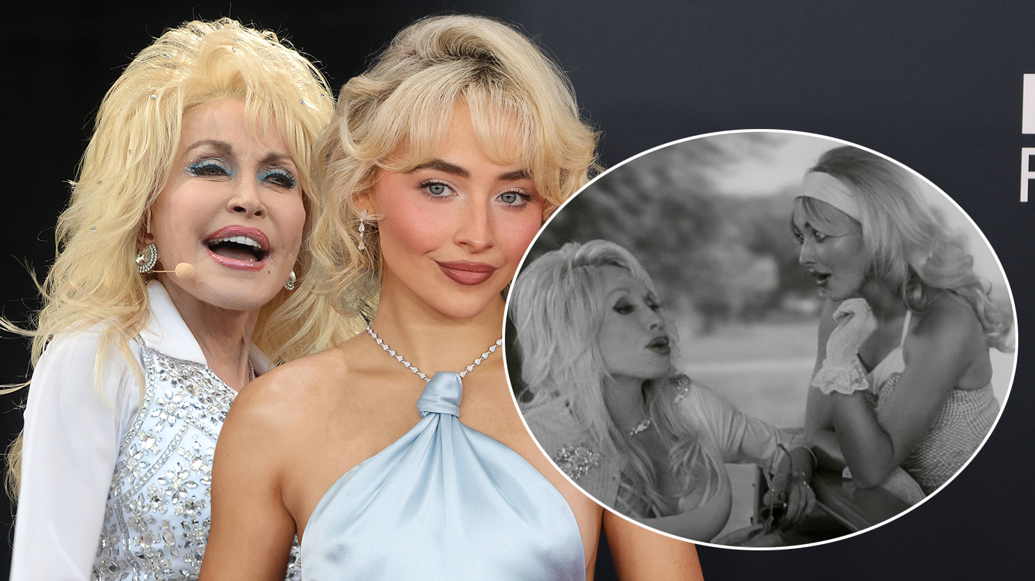 WATCH Dolly Parton & Sabrina Carpenter's deluxe 'Please Please Please'