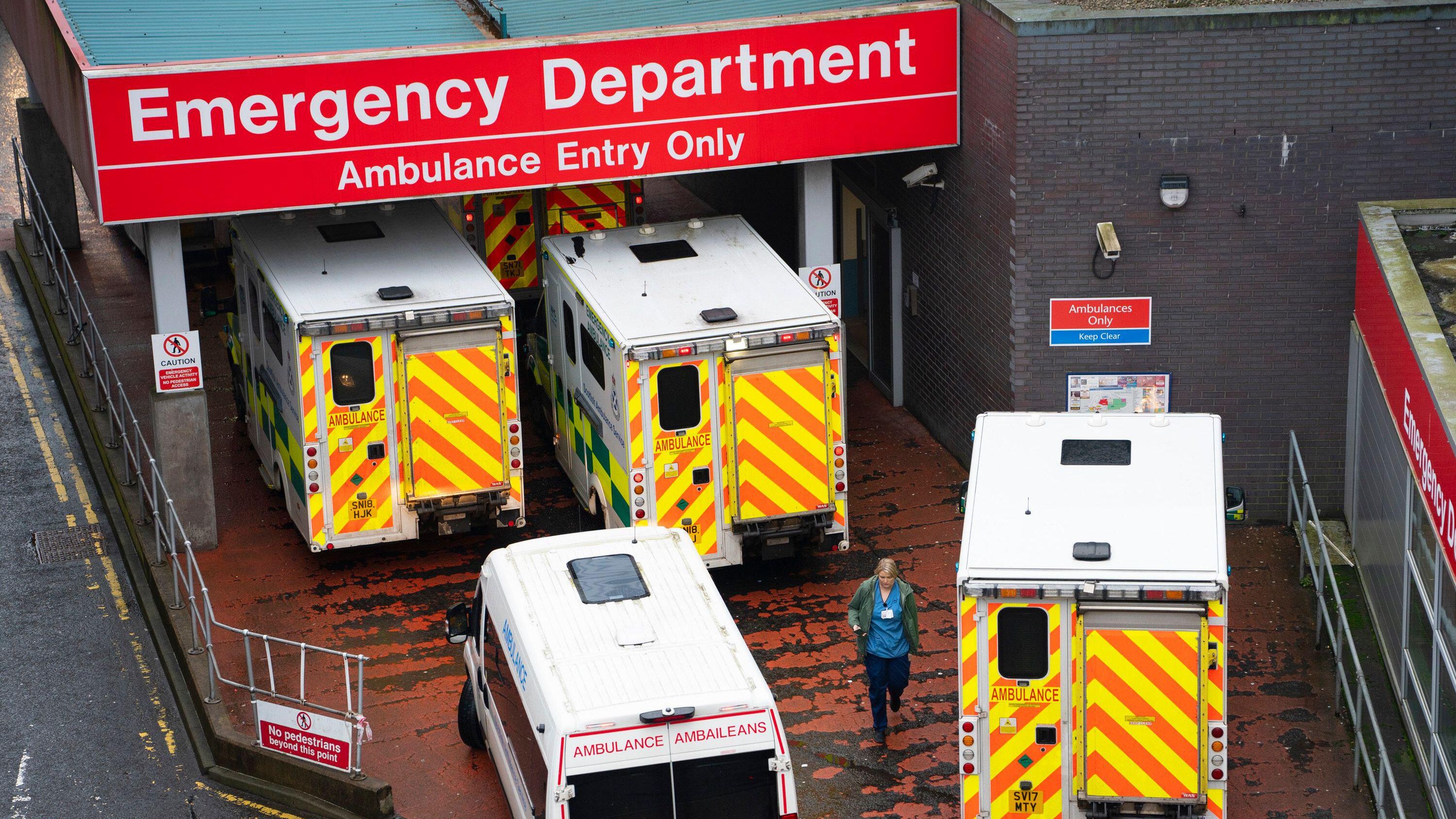 Wait For Disaster Scots waiting more than 12 hours in A&E 99 times worse than 2011