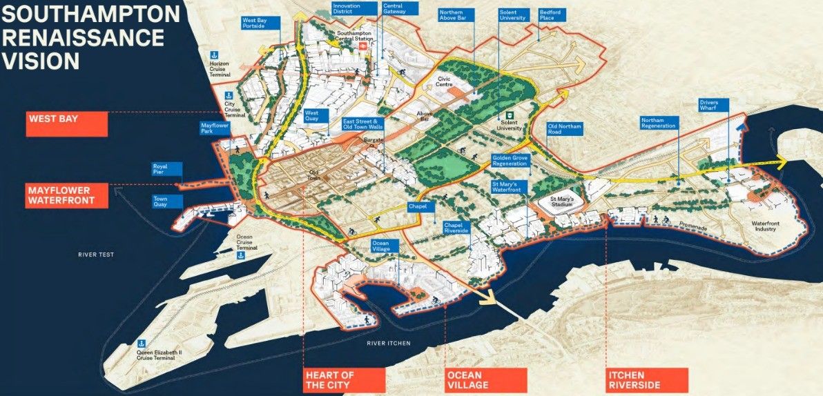 New 'city centre vision' for Southampton unveiled | News - Greatest ...