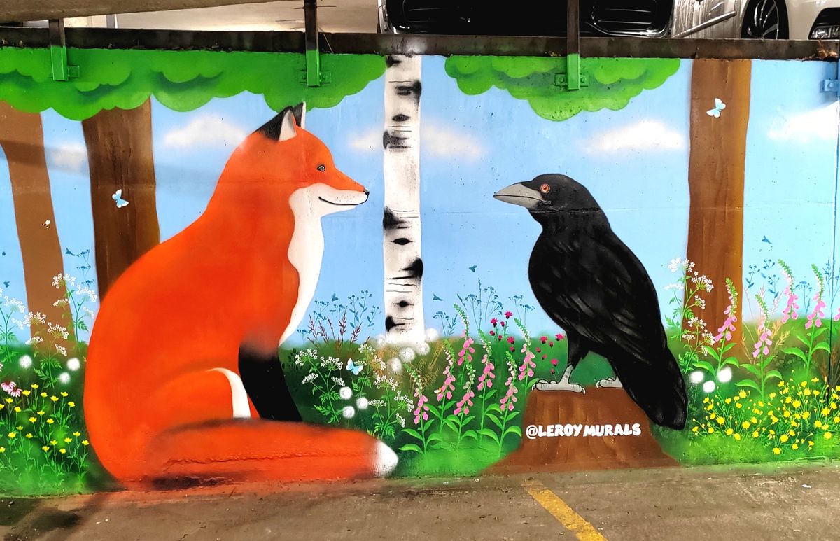 Wildlife mural unveiled in Colchester car park ahead of upcoming ...