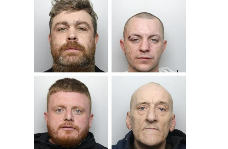 Four men jailed for running 'notorious' Sheffield drug line | News ...