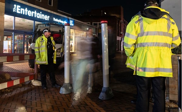 Armed police arrest two men in Colchester