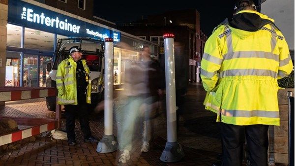 Armed police arrest two men in Colchester
