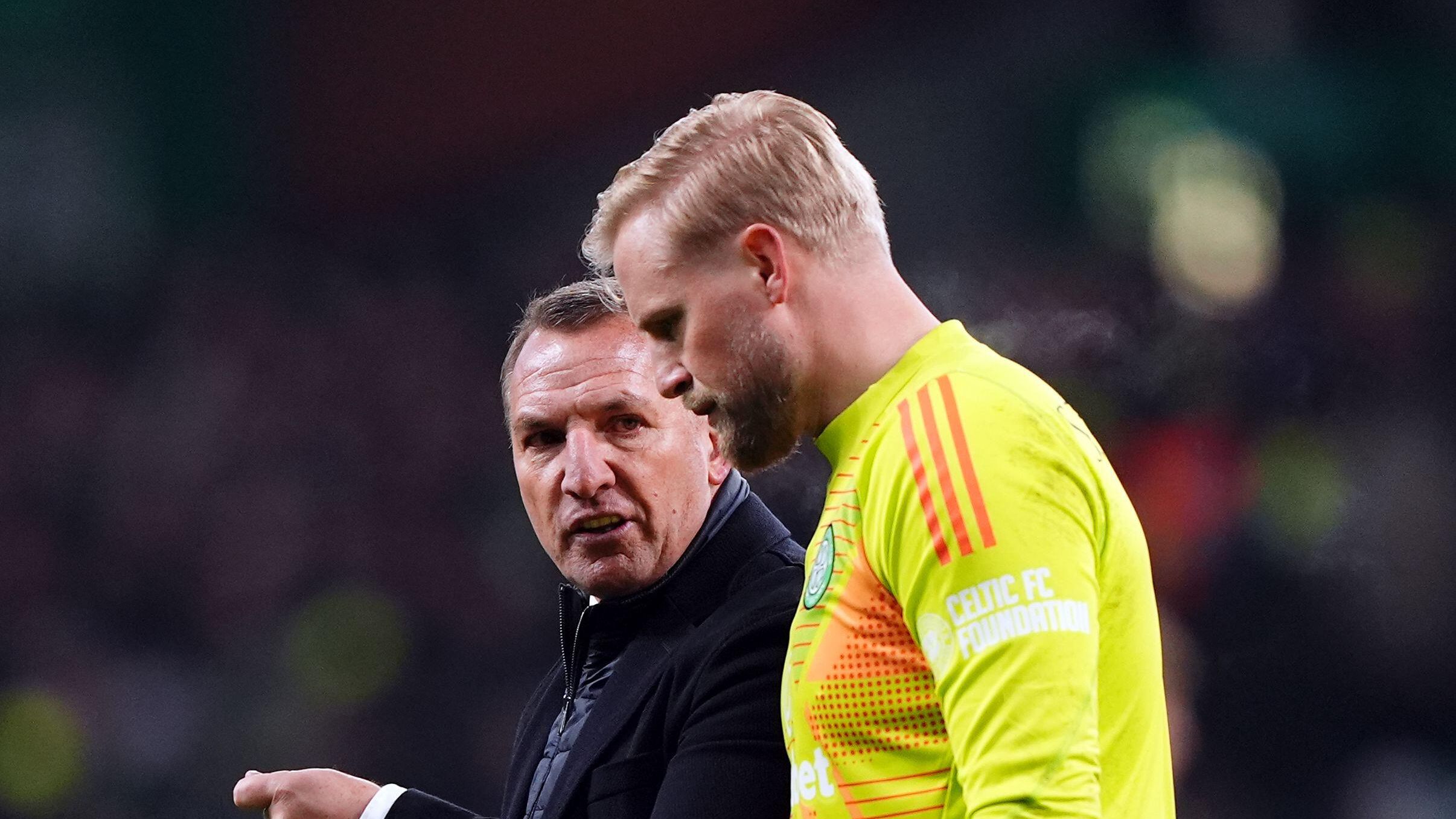 Brendan Rodgers backs injured Kasper Schmeichel to return to form