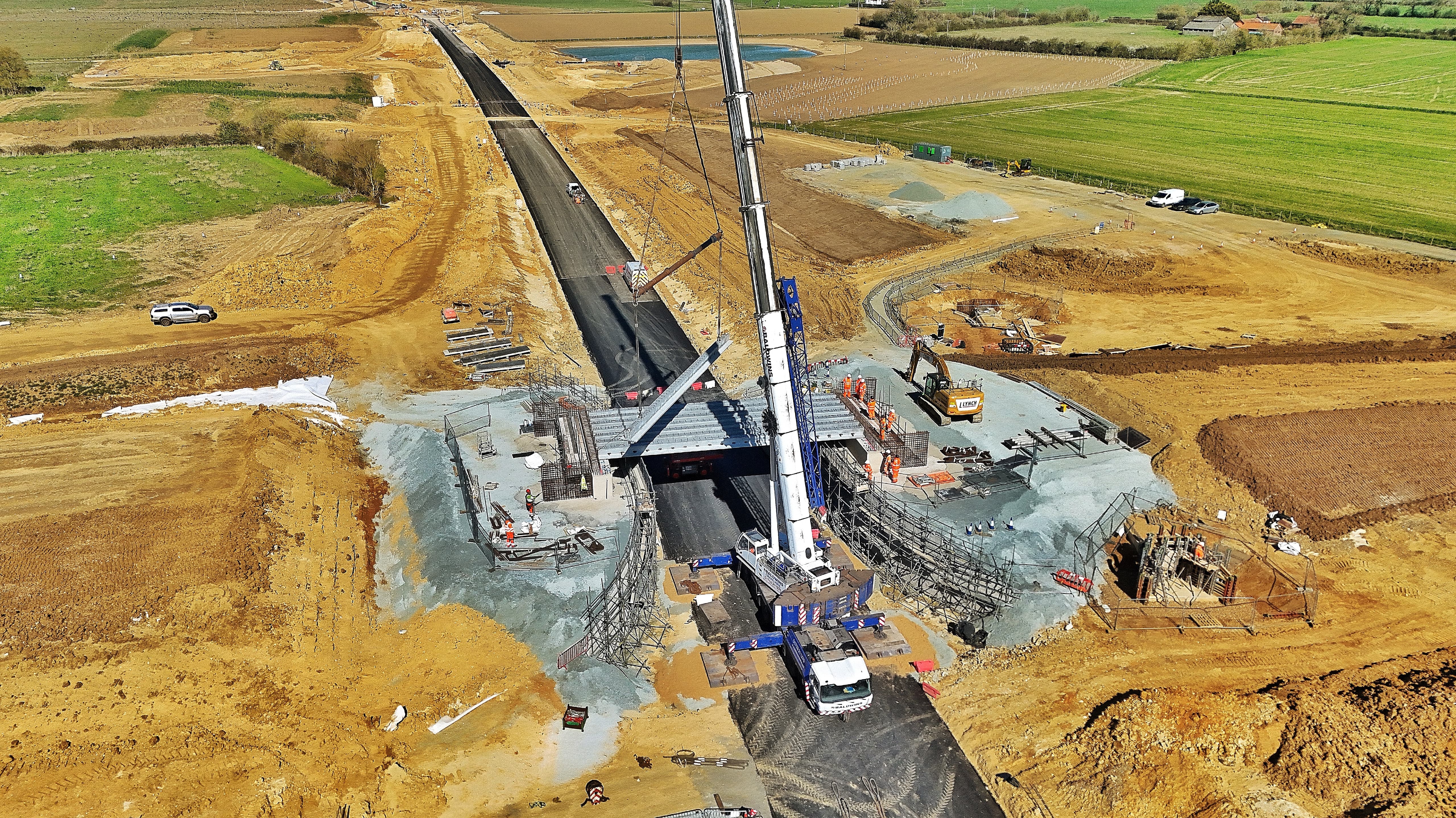 Long Stratton bypass hits major milestone in construction