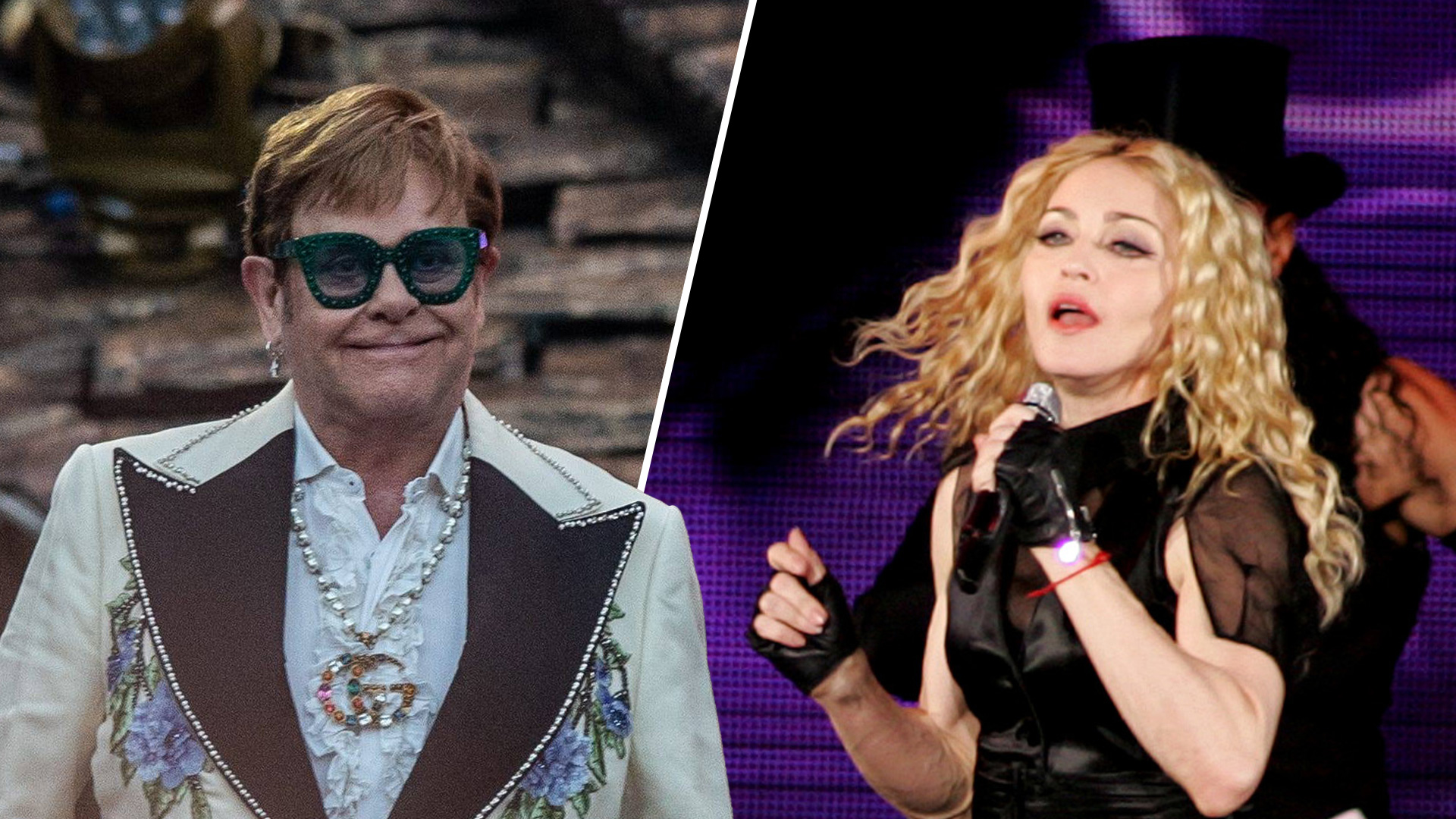 Elton John and Madonna end decadeslong feud and tease collaboration