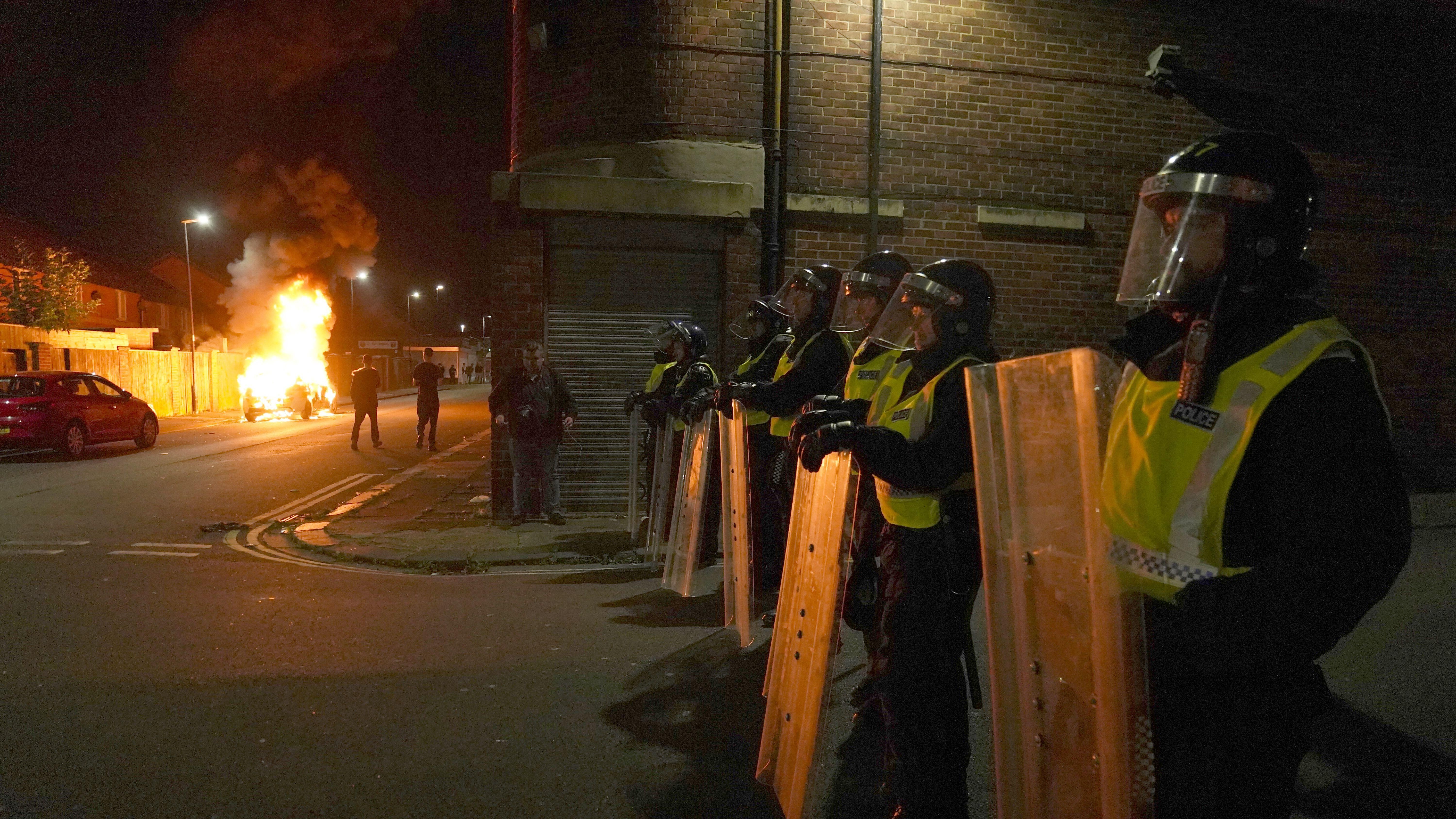 Men Summer Riots No evidence of 'two-tier policing' in summer riots response, MPs find