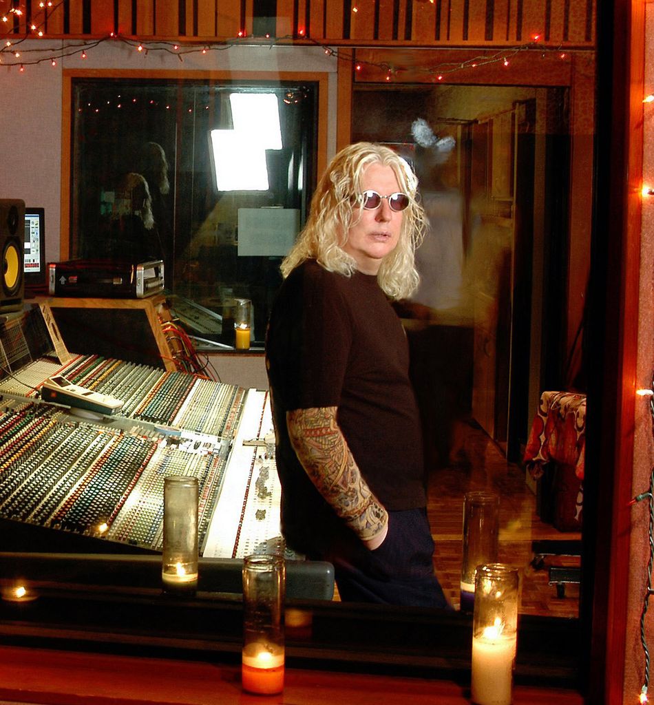 Roy Thomas Baker in his recording studio in 2007