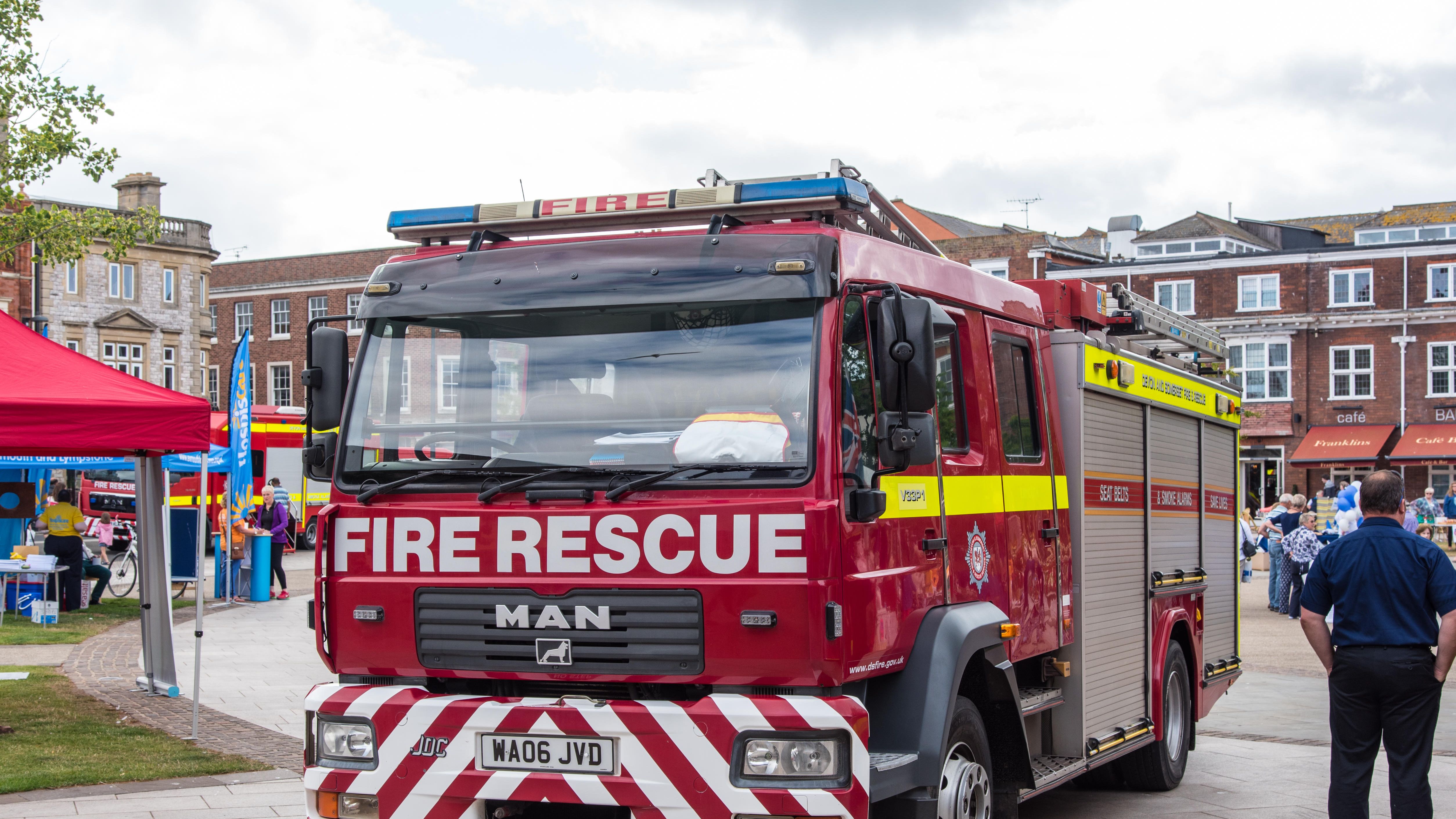 Exeter Fire Rescue Engine A substation in Exeter has been destroyed by a large fire | News ...