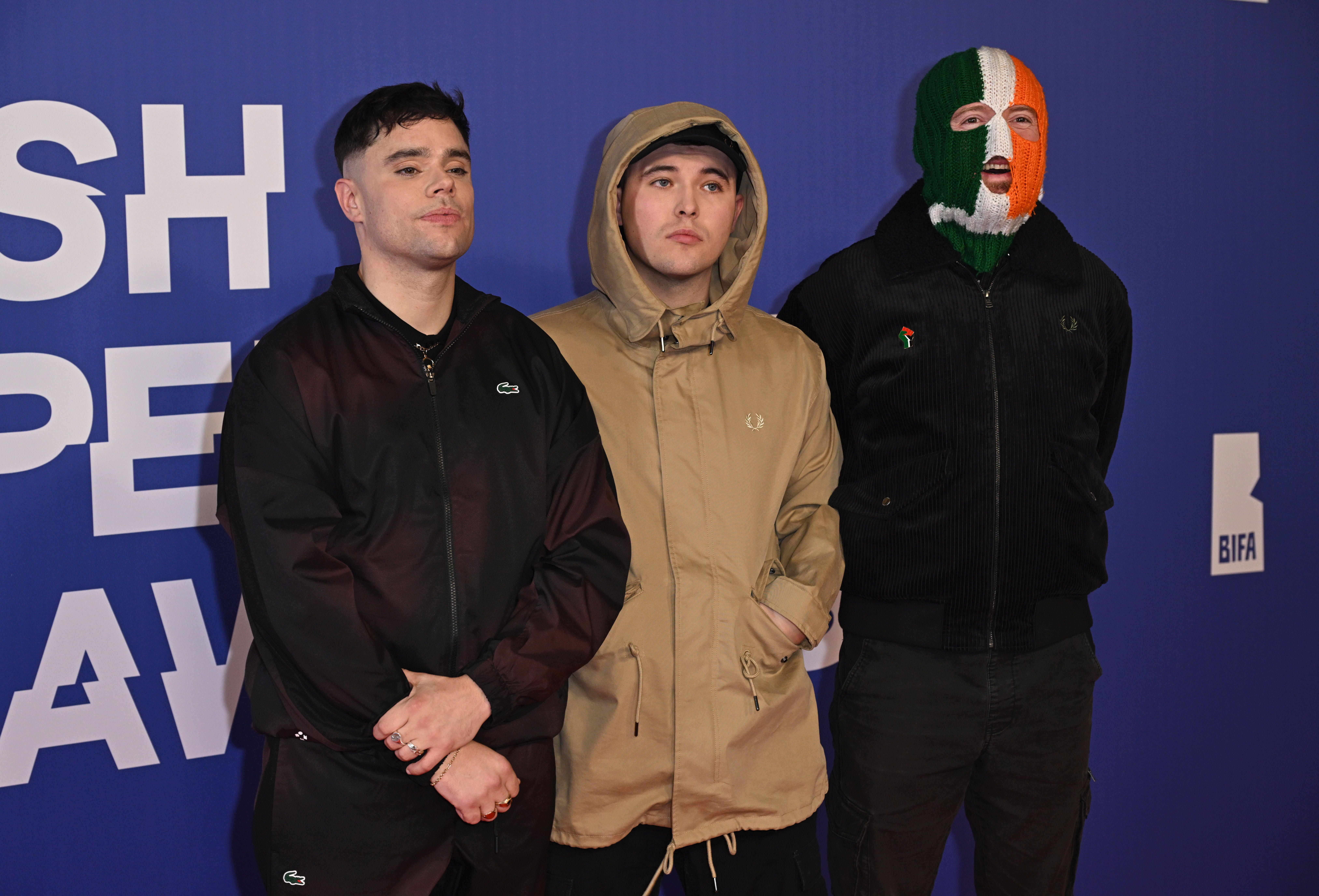 Star or rap group Kneecap charged with terror offence