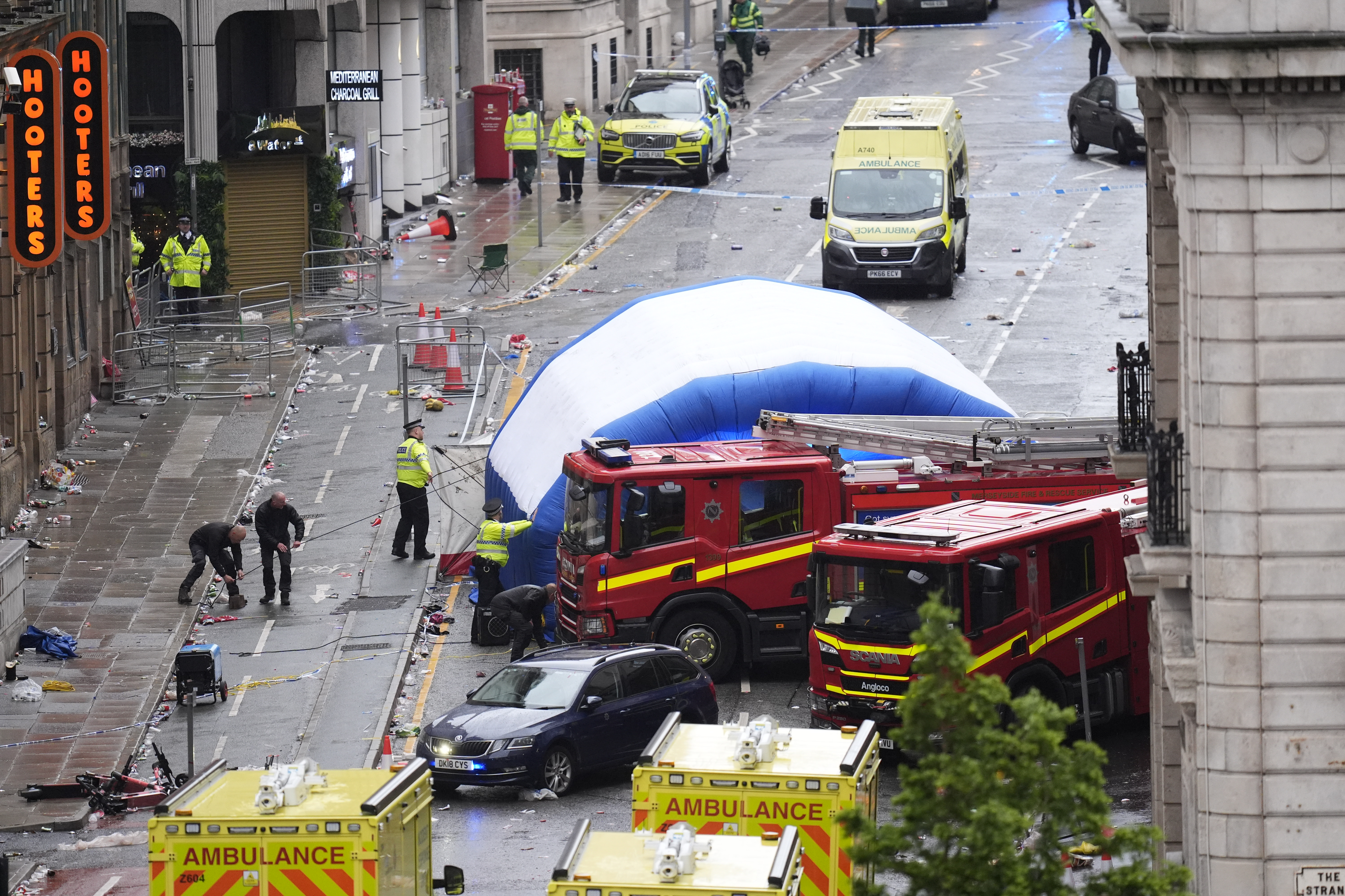 No fatalities, but children among the injured after Liverpool incident