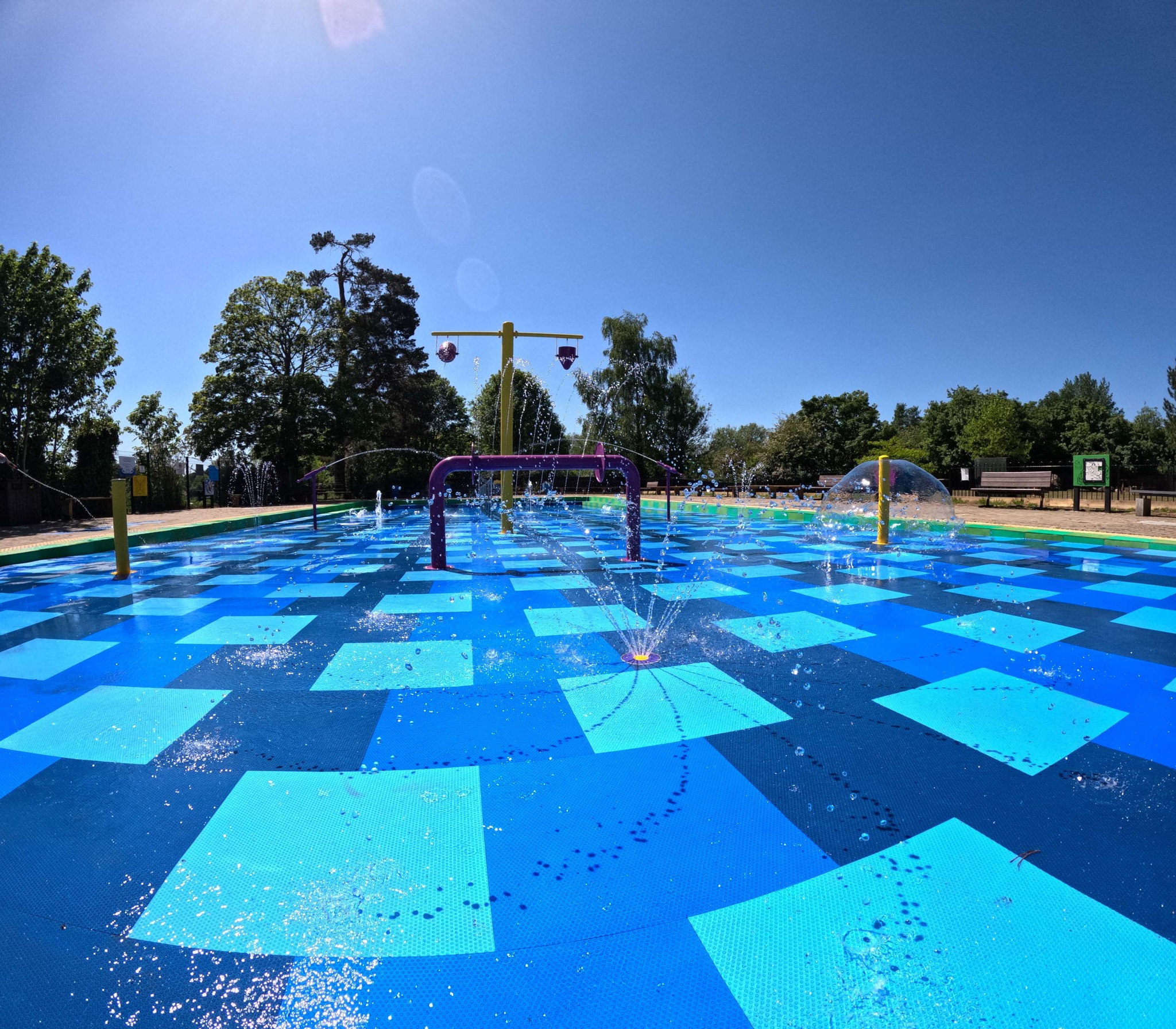 Splash park reopens within one week of sudden closure