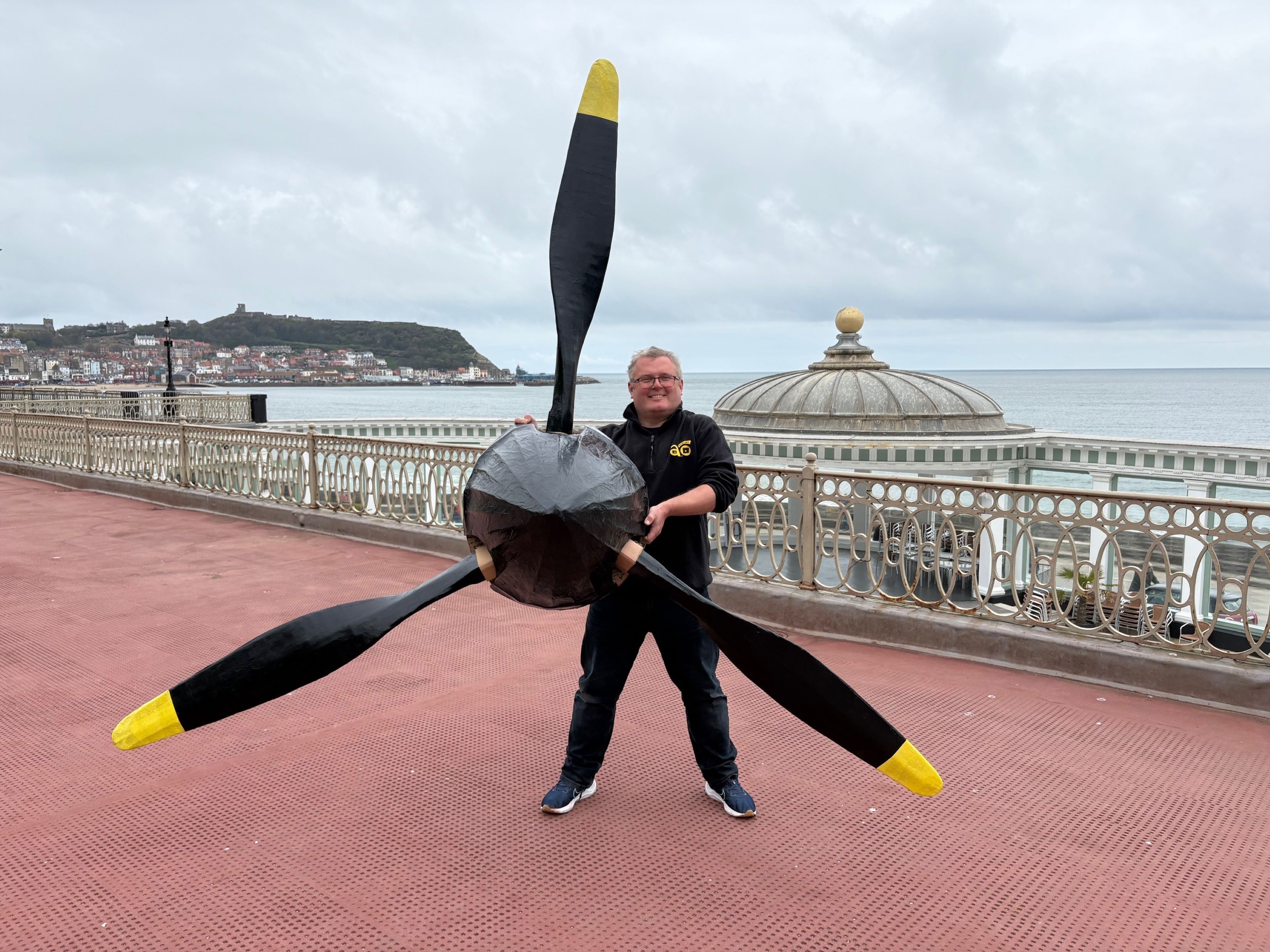 Life-size Spitfire replica part of Armed Forces Day in Scarborough