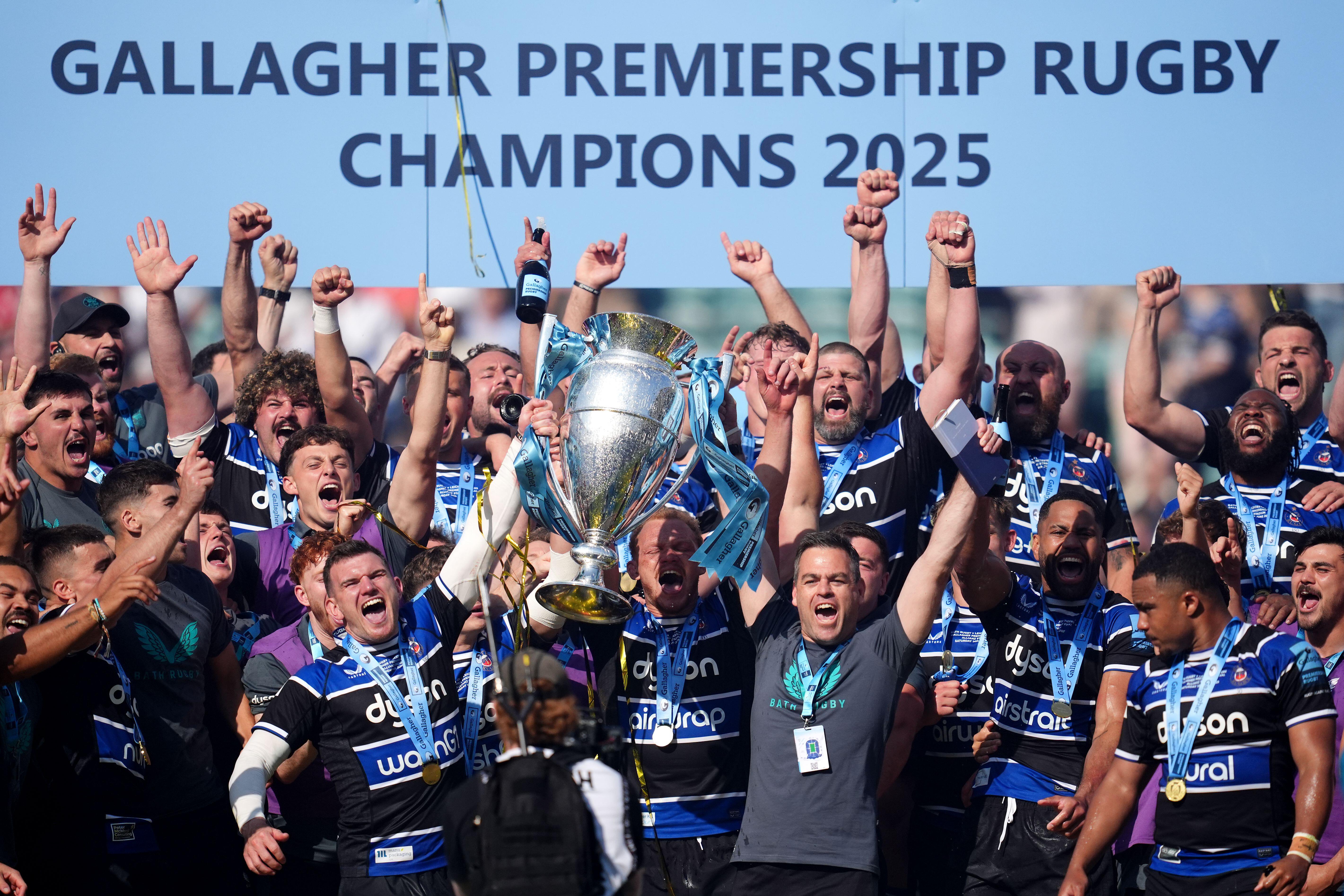 Bath beat Leicester 23-21 to win Gallagher Premiership final