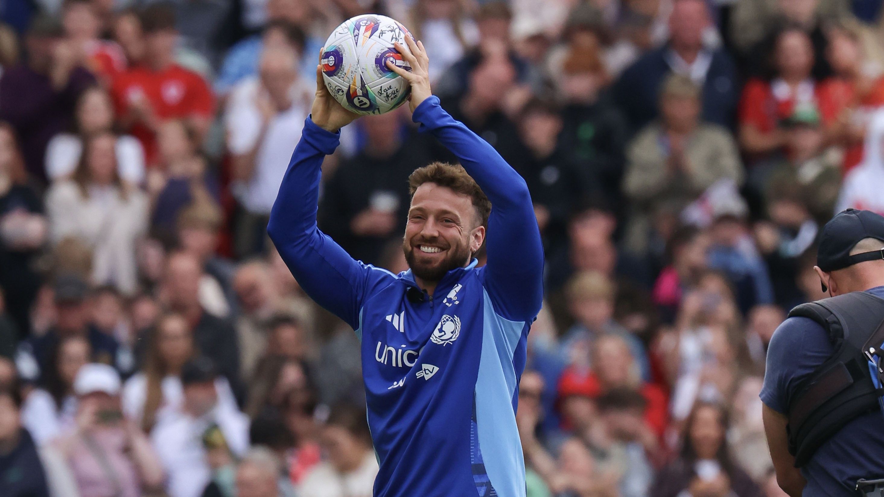 Sam Thompson's Match Ball Mission: How much did he raise for UNICEF?