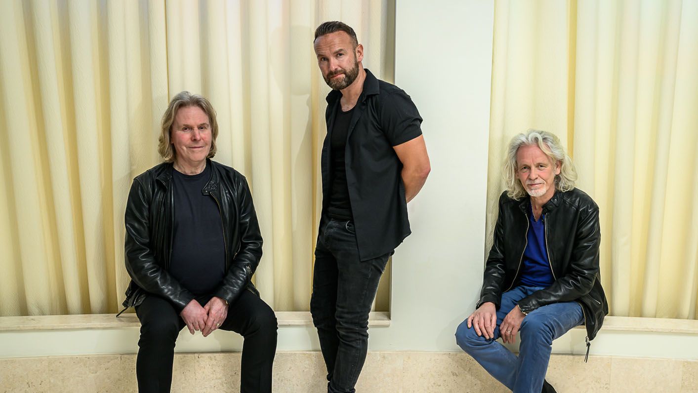 Wet Wet Wet members Graeme Clar, Kevin Simm and Graeme Duffin
