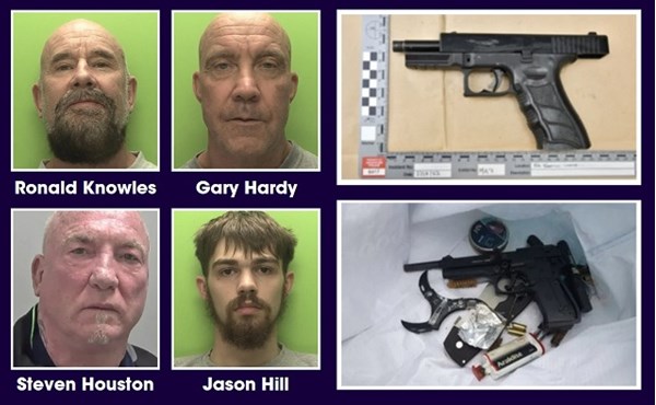 Gang who made 'assassination kits' in the East Midlands jailed
