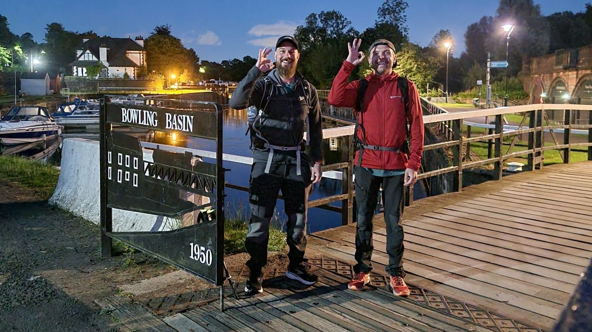 Two Postmen 100km in 24 hours: two postmen take on gruelling canal walk challenge ...
