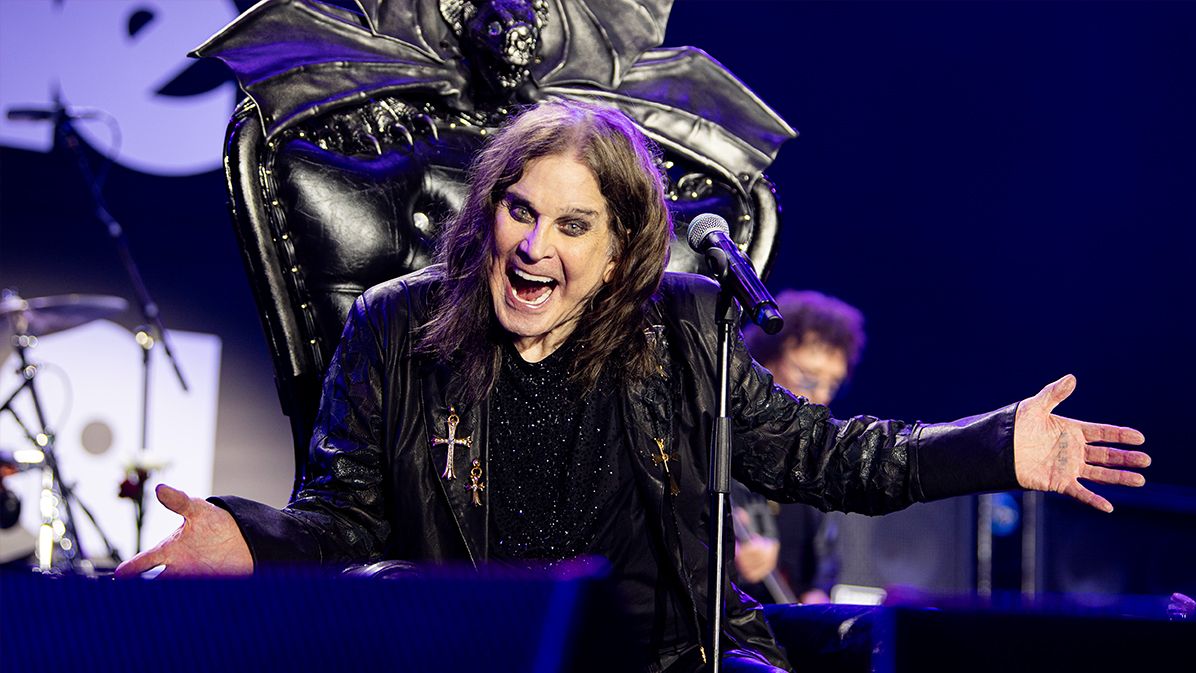 Ozzy Osbourne at the Back to the Beginning concert