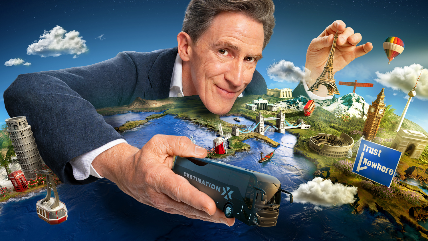 Destination X: Rob Brydon to host new BBC reality competition