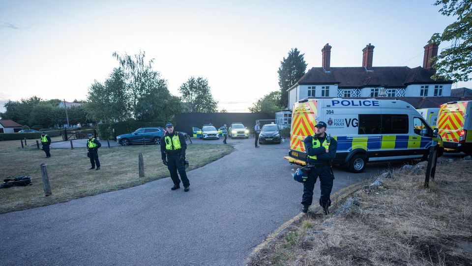 Epping Riots 16 arrested after violent protest outside hotel in Epping | News ...