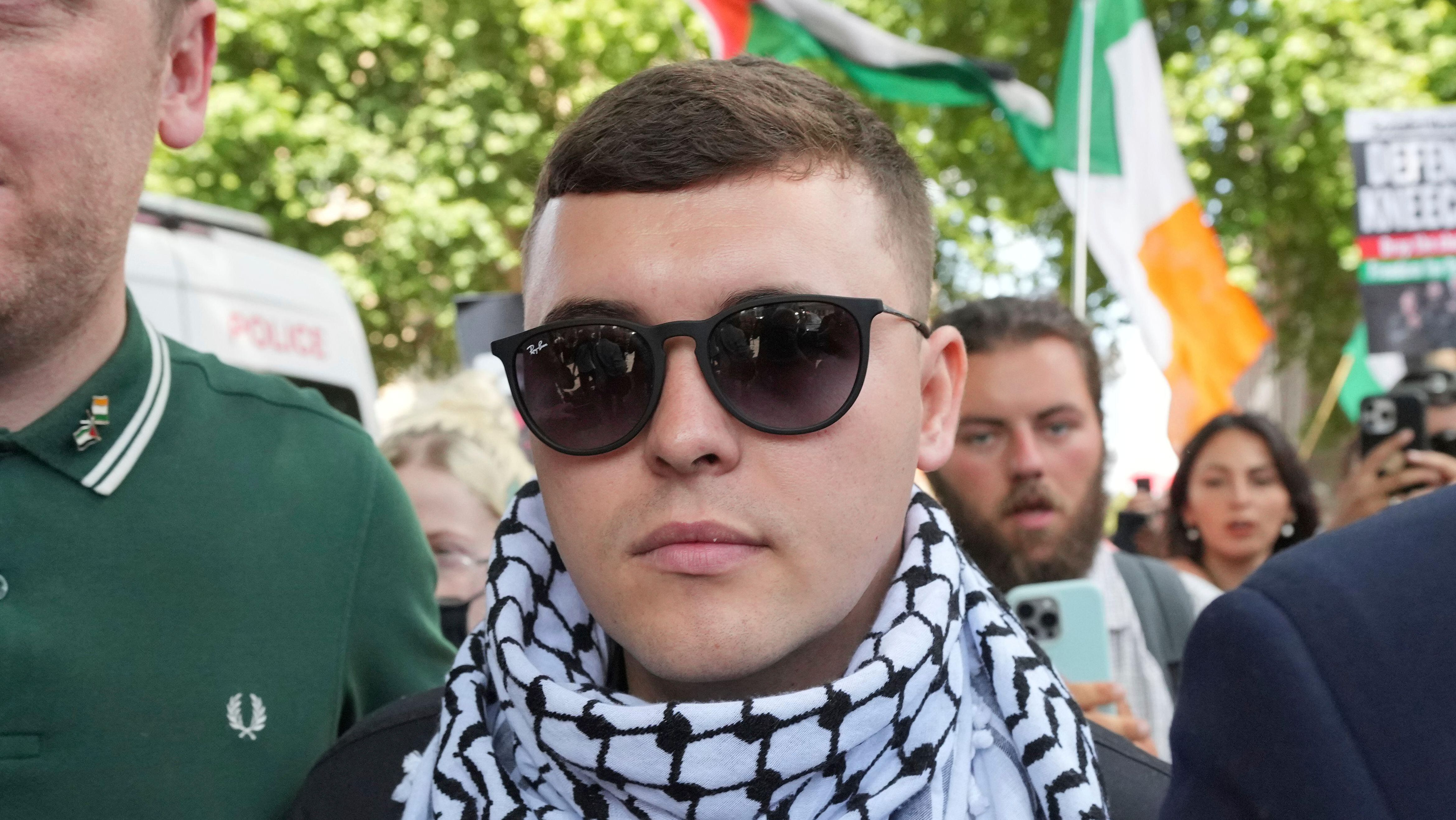 Kneecap rapper back in court over alleged waving of Hezbollah flag ...