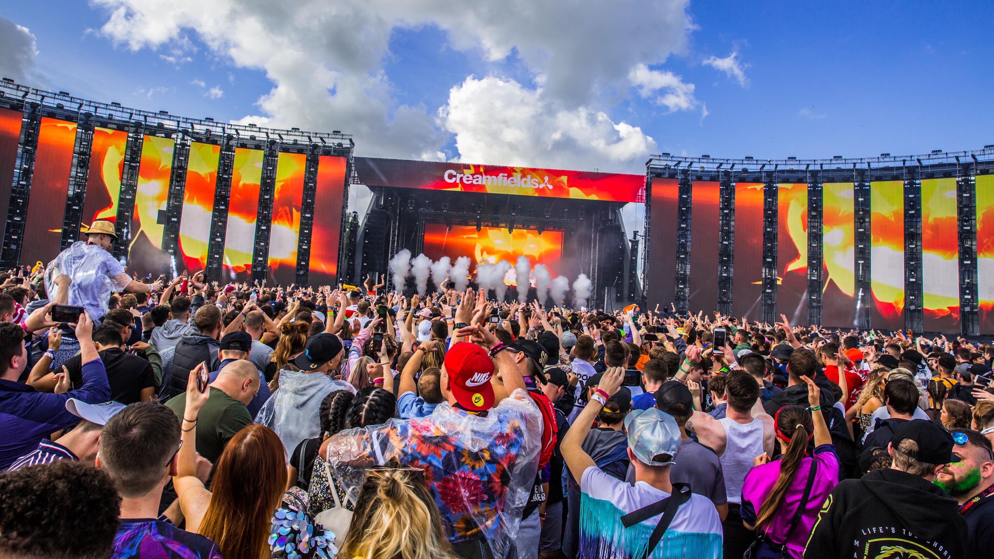 Creamfields Rained Off Big 'crime disruption' police op underway at Creamfields in Cheshire