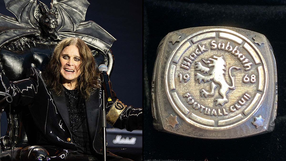 Ozzy Rings Silver ring created for Ozzy Osbourne and Black Sabbath up for auction