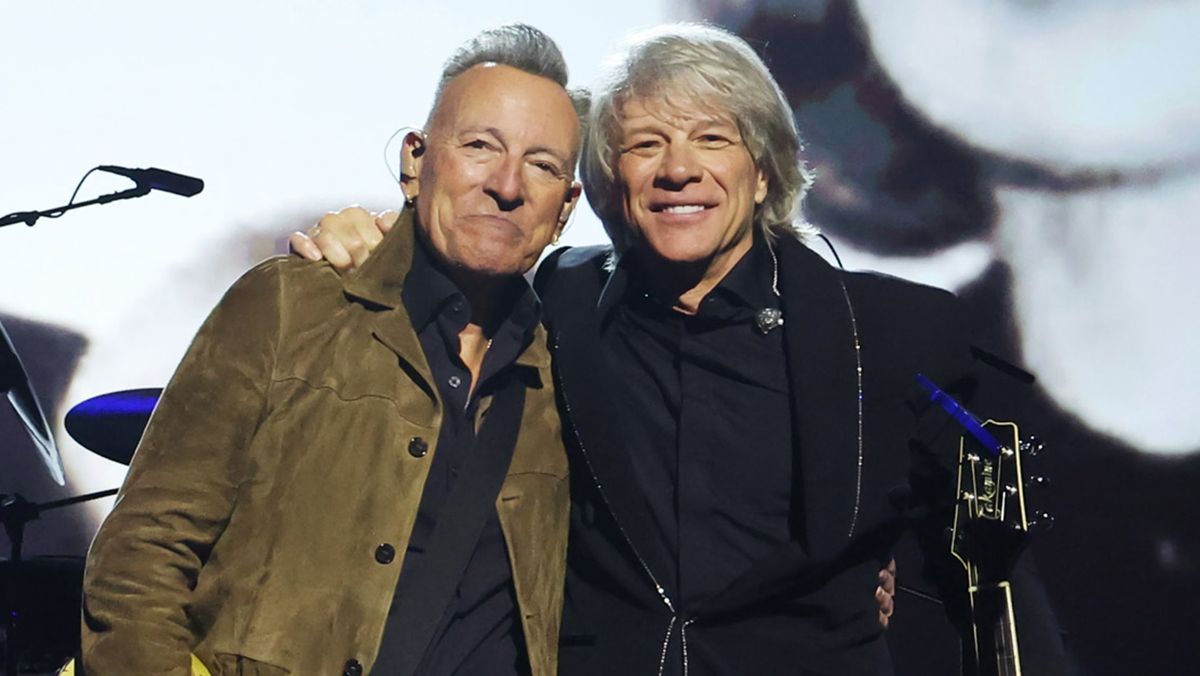 Listen to Bon Jovi and Bruce Springsteen
