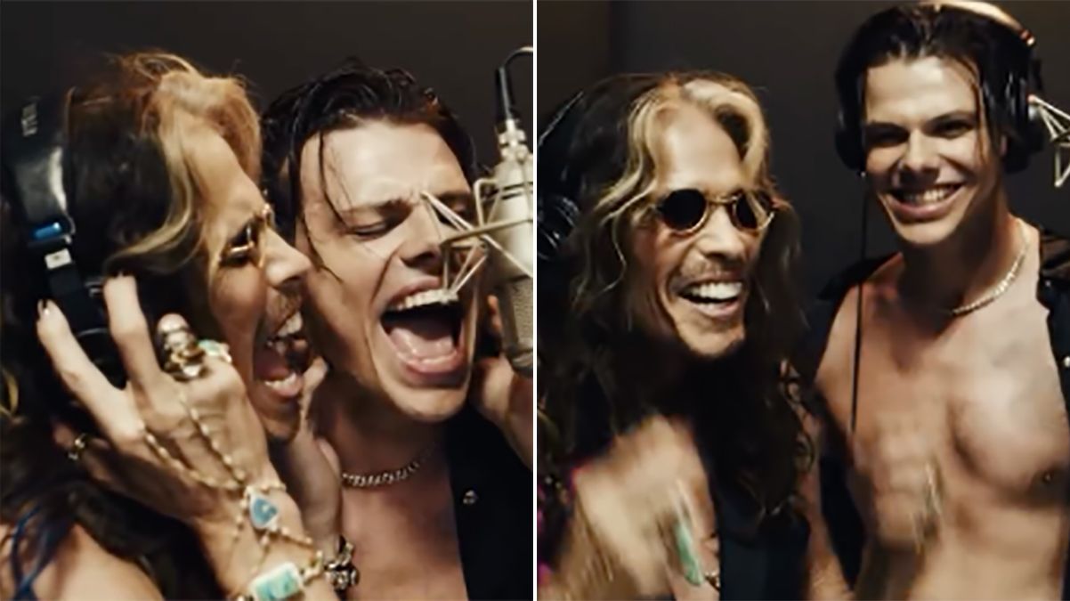 Steven Tyler and Yungblud in Aerosmith's 'My Only Angel' video