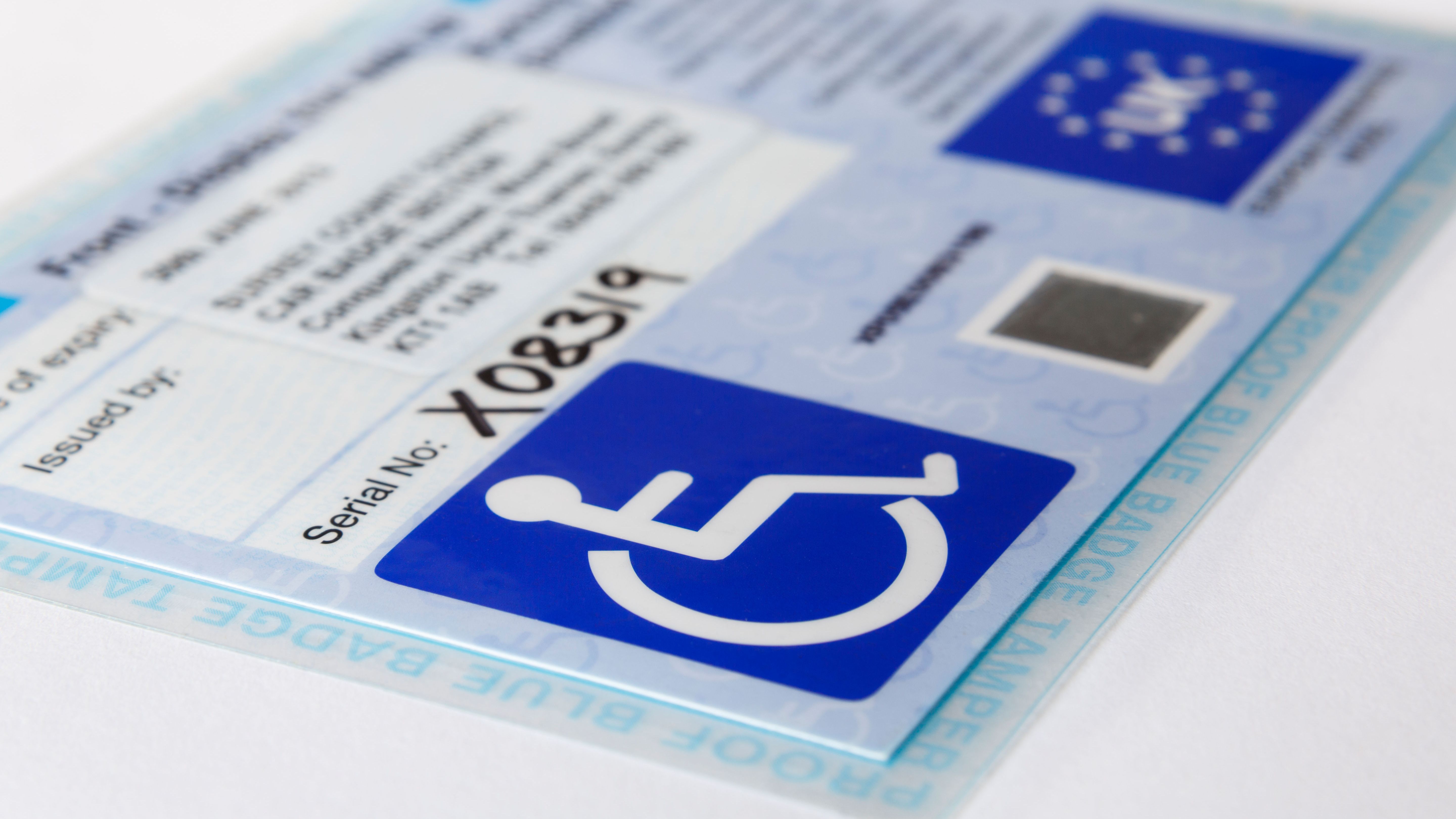 Blue Badges are 'vital' to disabled people