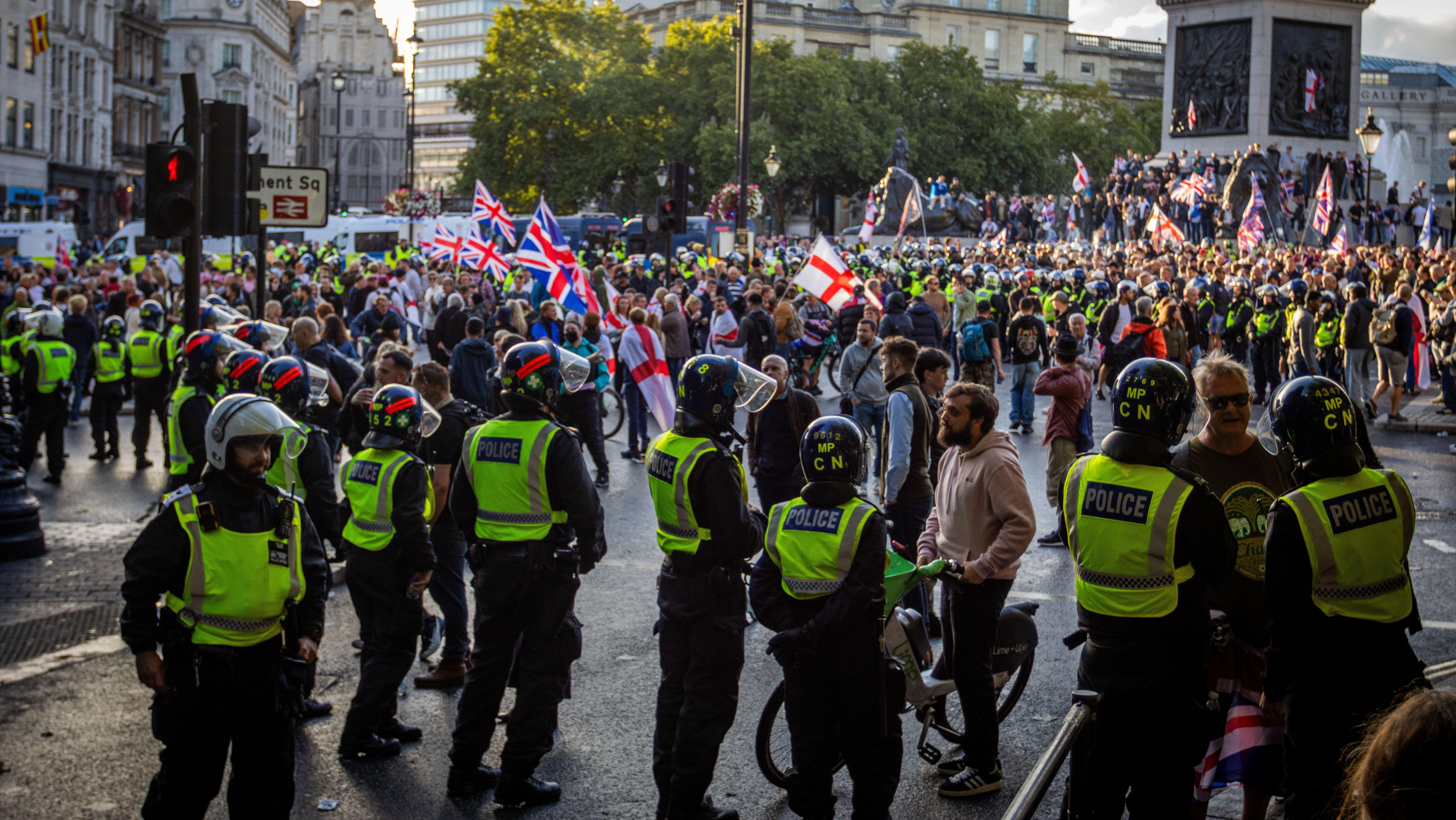Met launches CCTV appeal following Unite the Kingdom rally in London