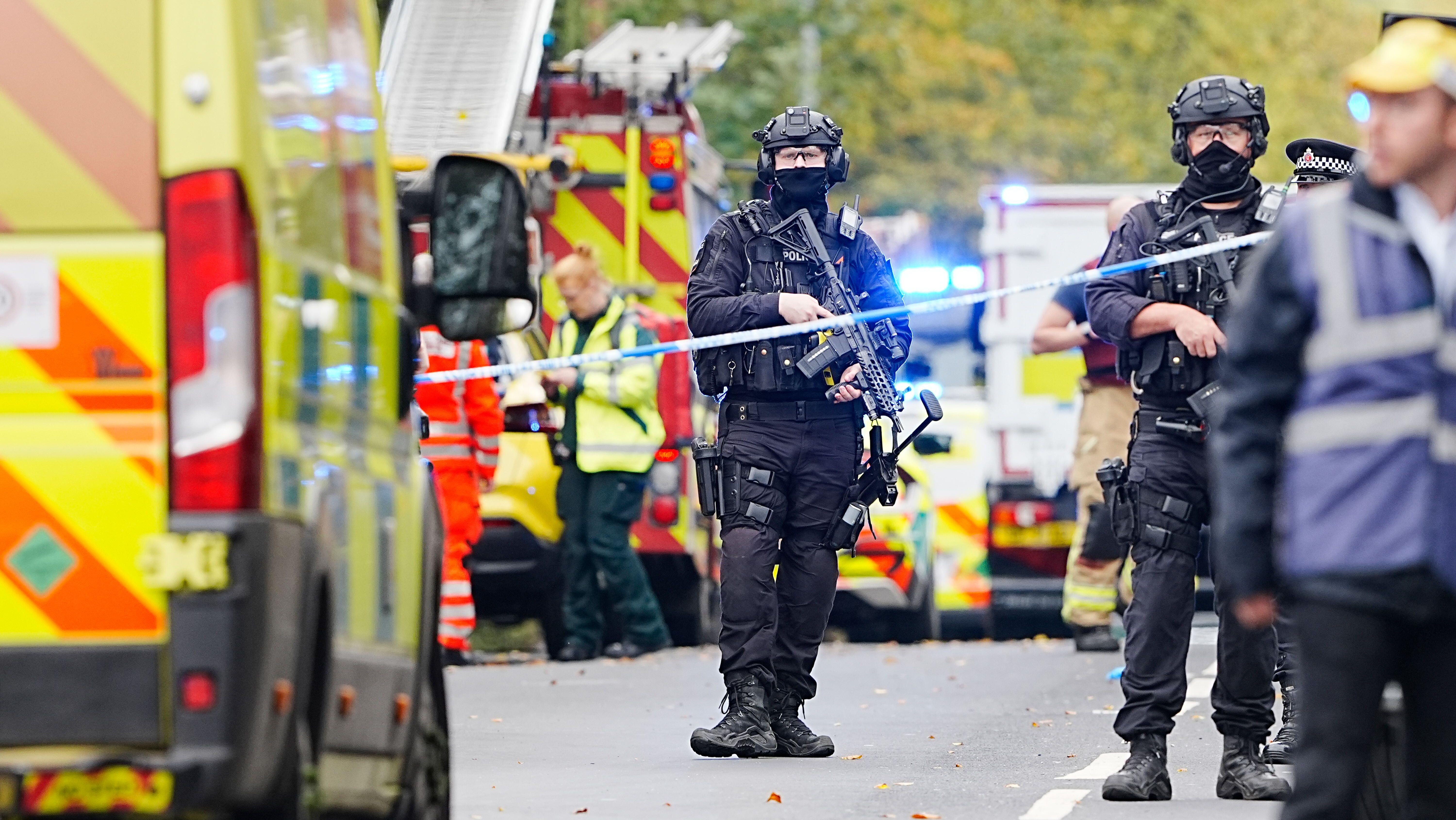 Greater Manchester Police Incident Update Two arrested as Manchester synagogue attack declared a terrorist incident