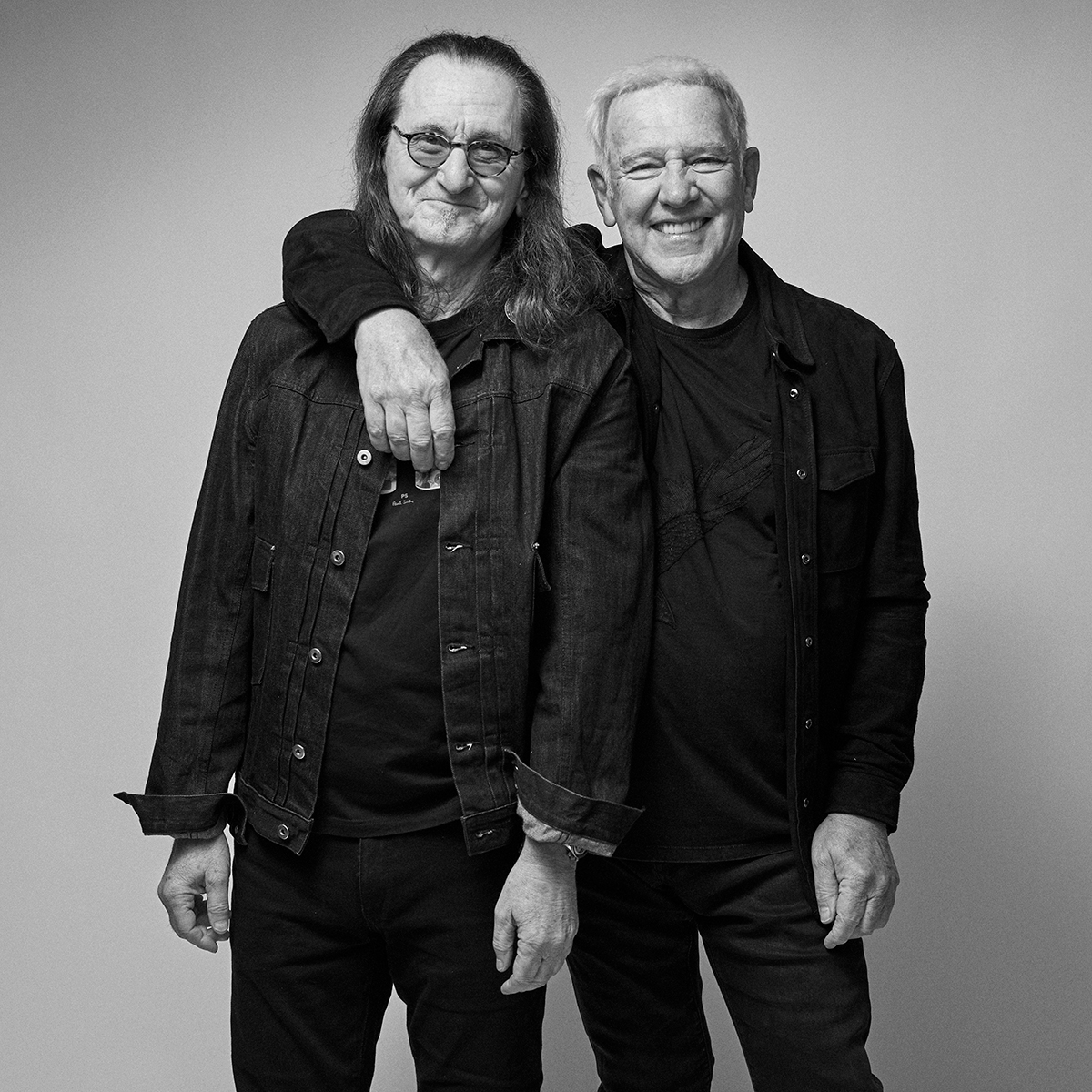 Rush's Geddy Lee and Alex Lifeson