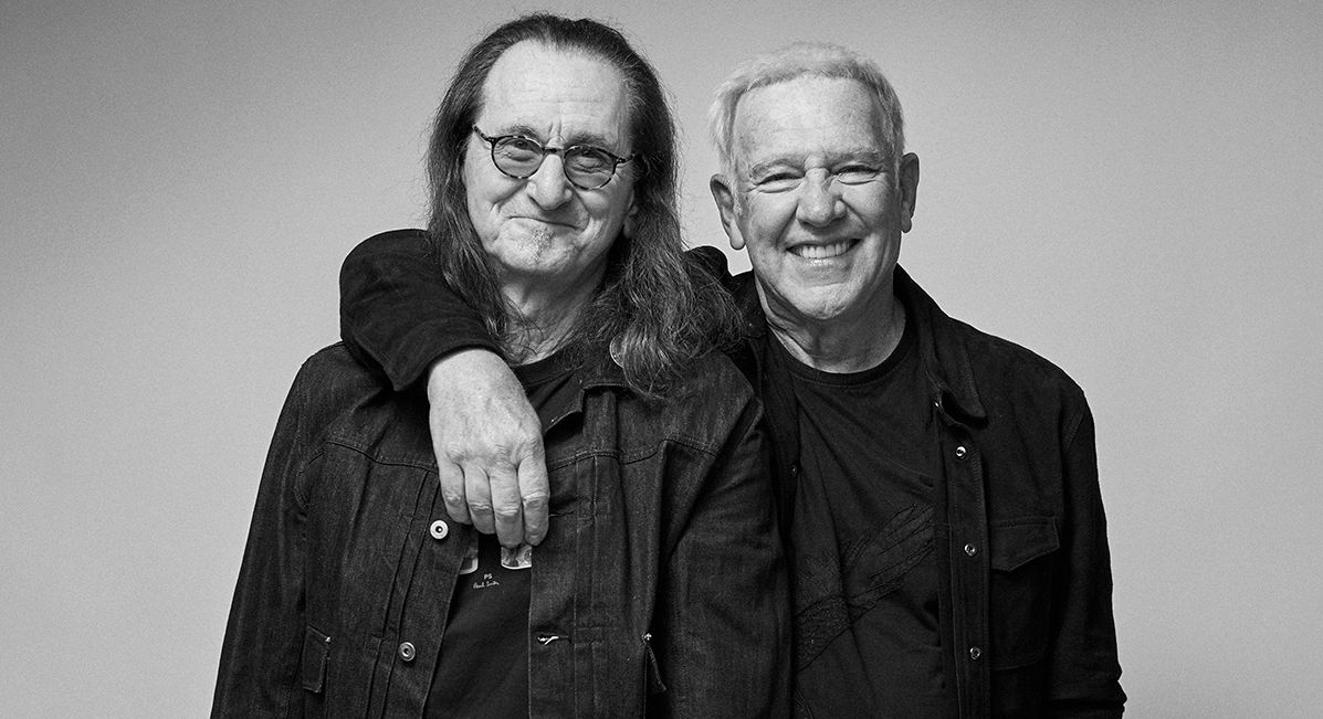 Rush's Geddy Lee and Alex Lifeson
