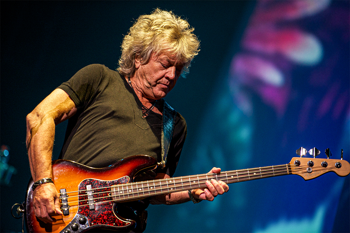 The Moody Blues' John Lodge on stage in 2011